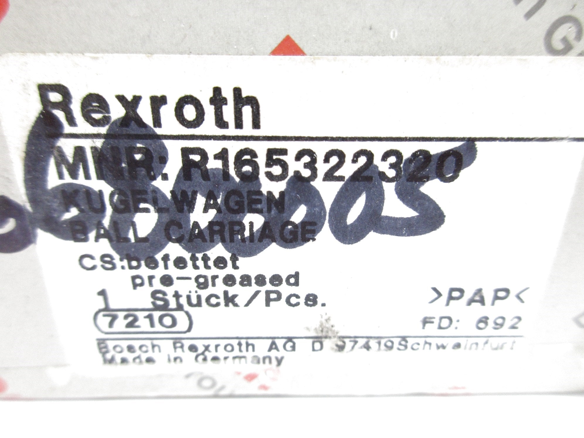 REXROTH R165322320 NSMP
