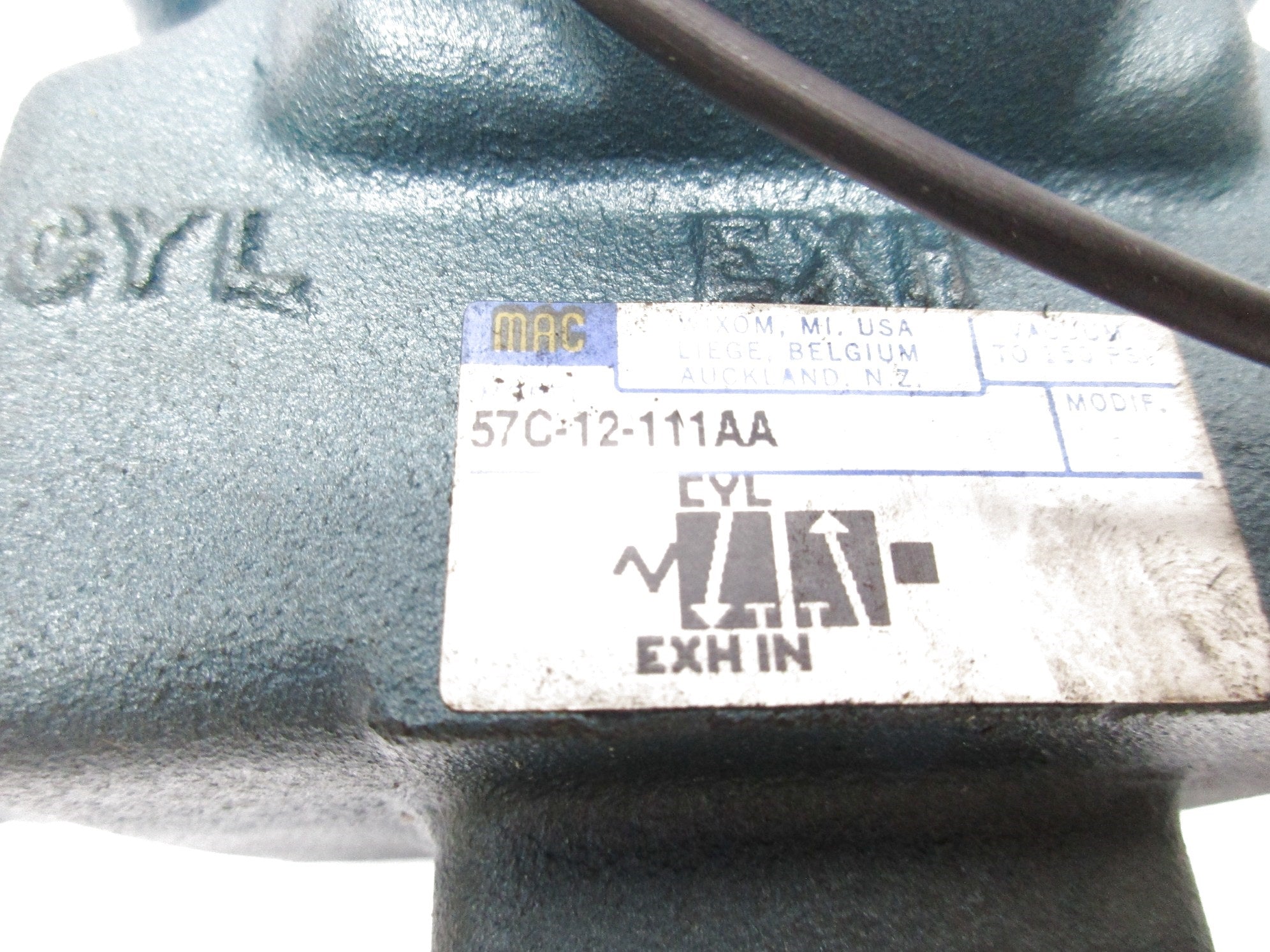 MAC 57C-12-111AAAA 120/60 110/50 25-150PSI 24VDC NSNP