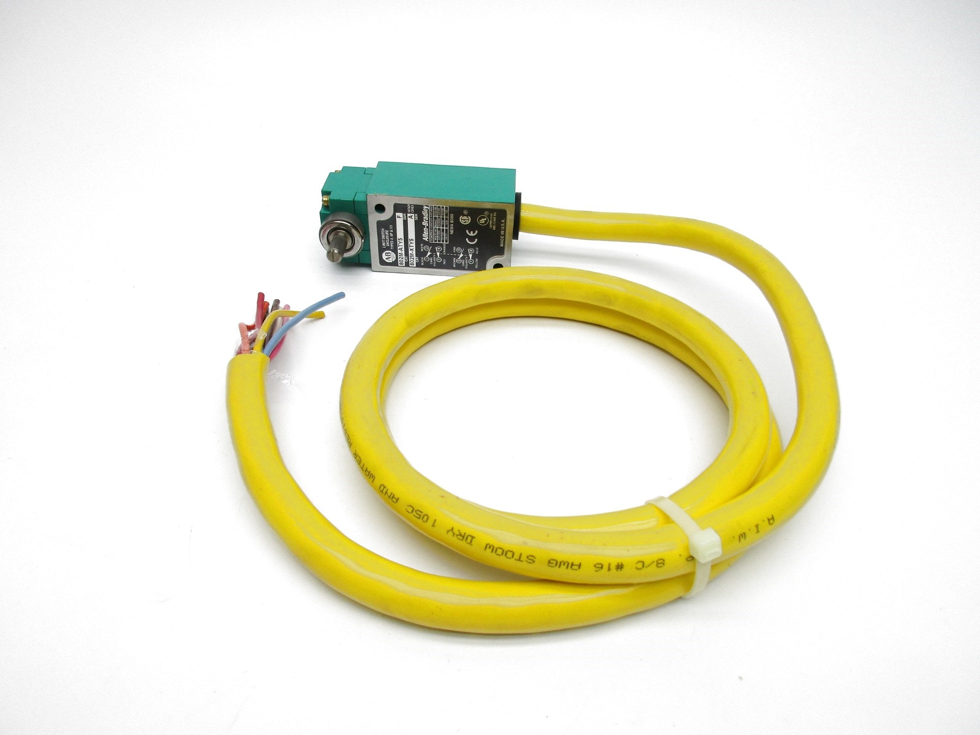 ALLEN BRADLEY 802M-ATY5 SER. F (BR/WH) NSMP