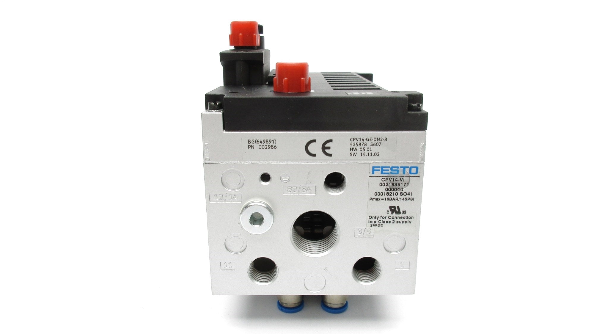 FESTO CPV14-GE-DN2-8 CPV14-VI 145PSI 24VDC NSNP