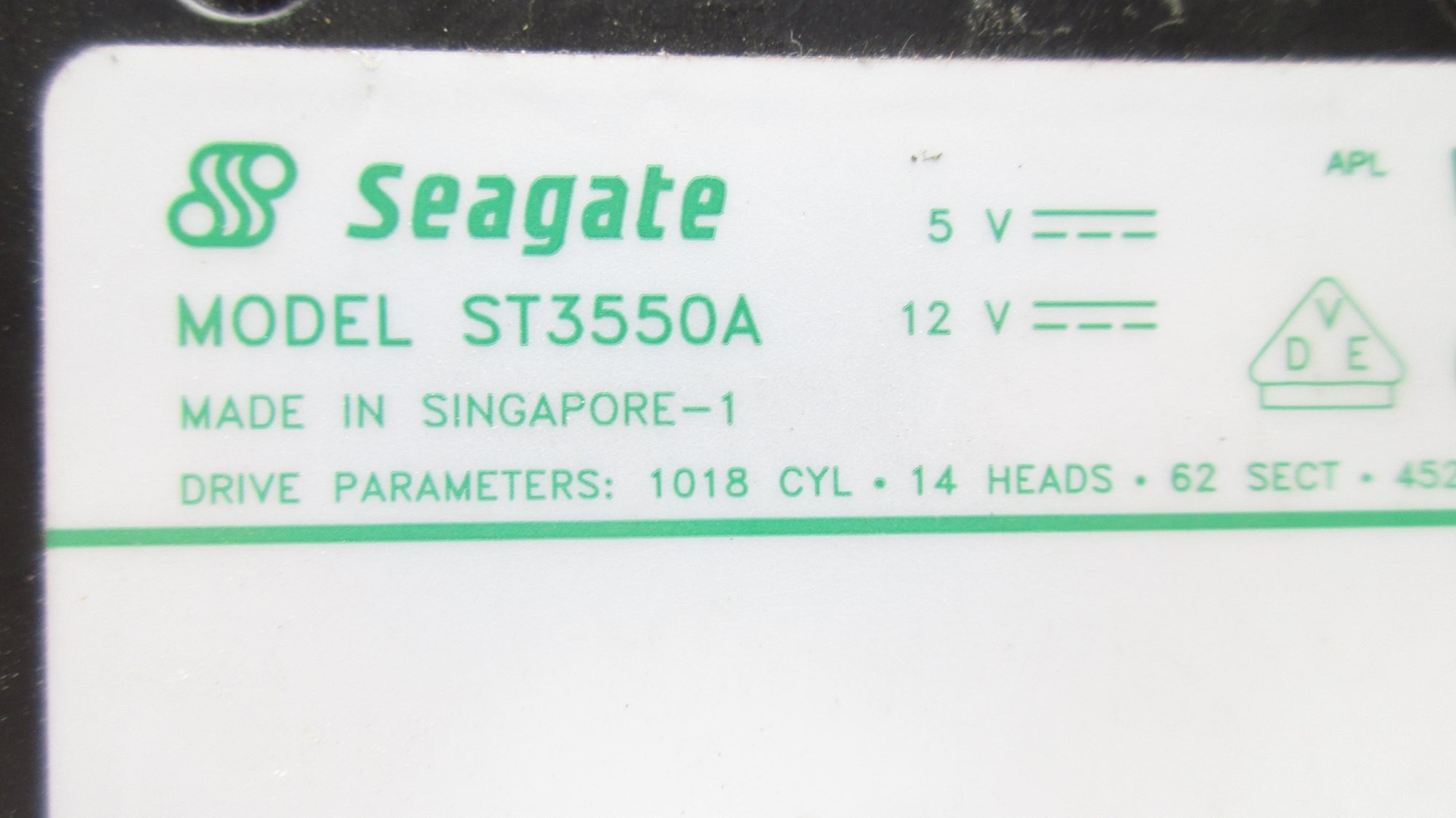 SEAGATE ST3550A NSNP