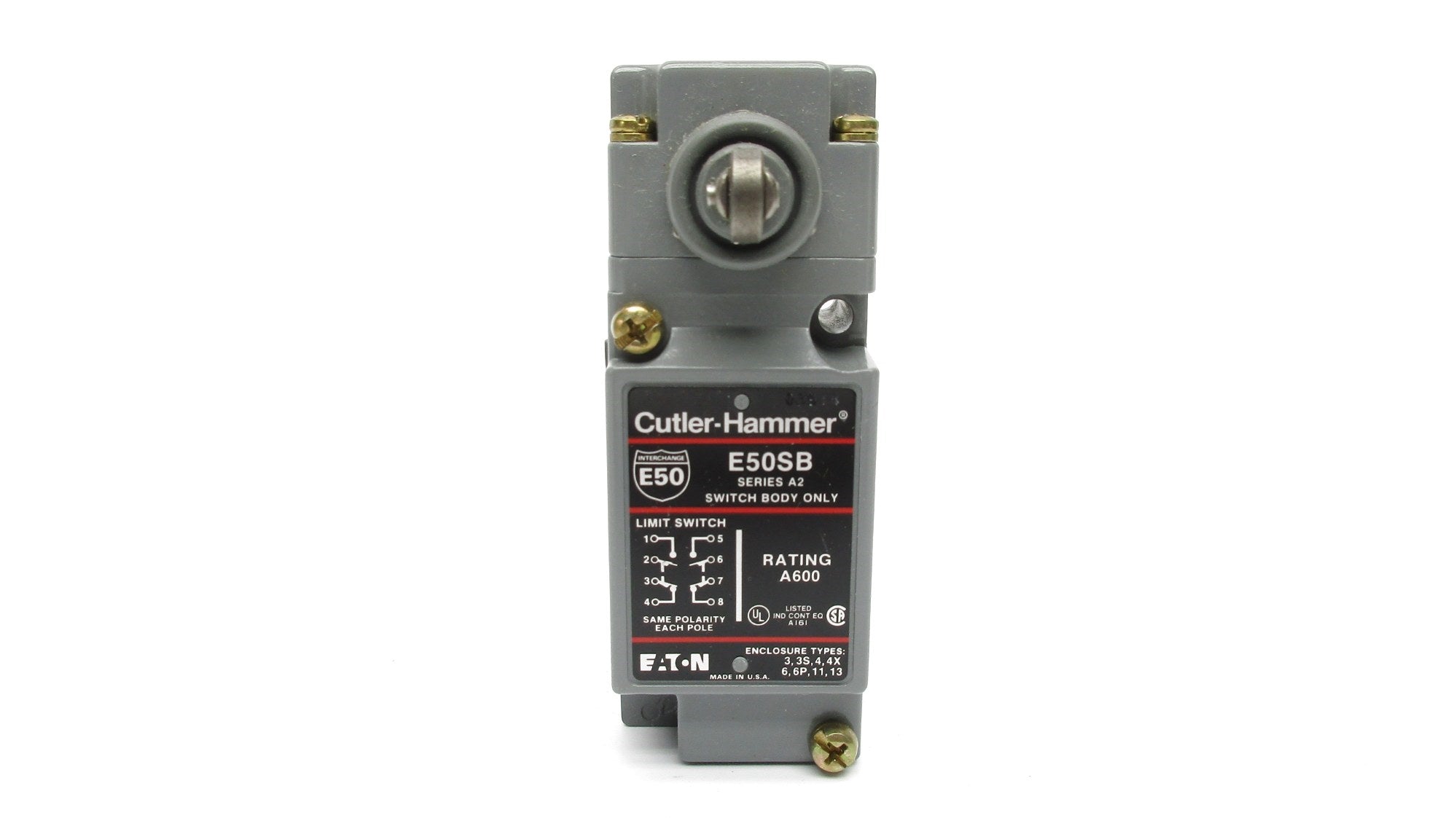 CUTLER HAMMER E50SB SER. A2 E50DS3 E50RB NSNP