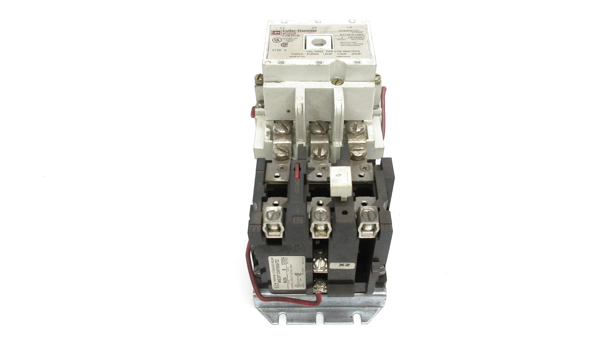 CUTLER HAMMER A200M2CAC BA23A UNMP