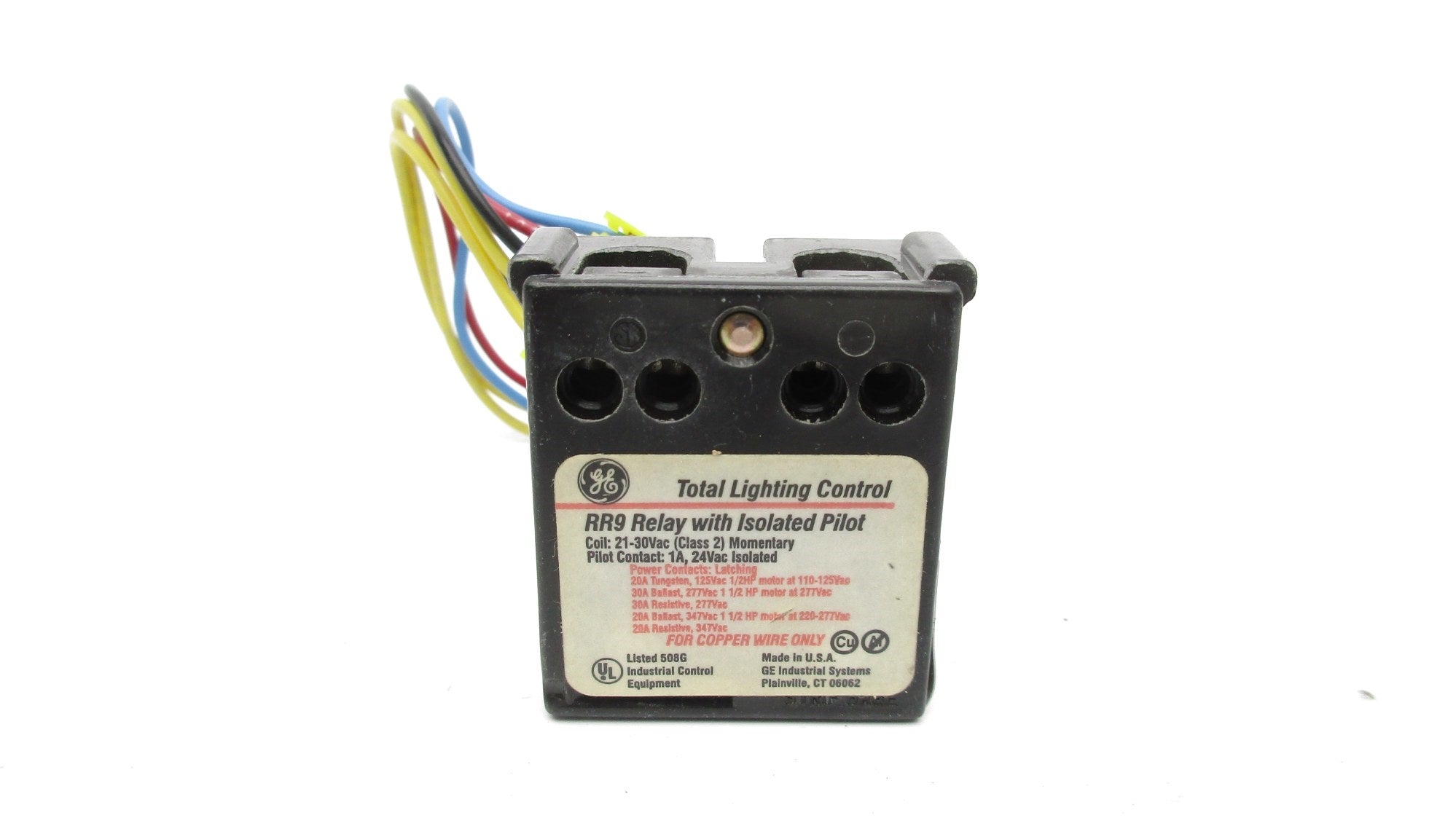 GENERAL ELECTRIC RR9P 21-30VAC 1A NSMP
