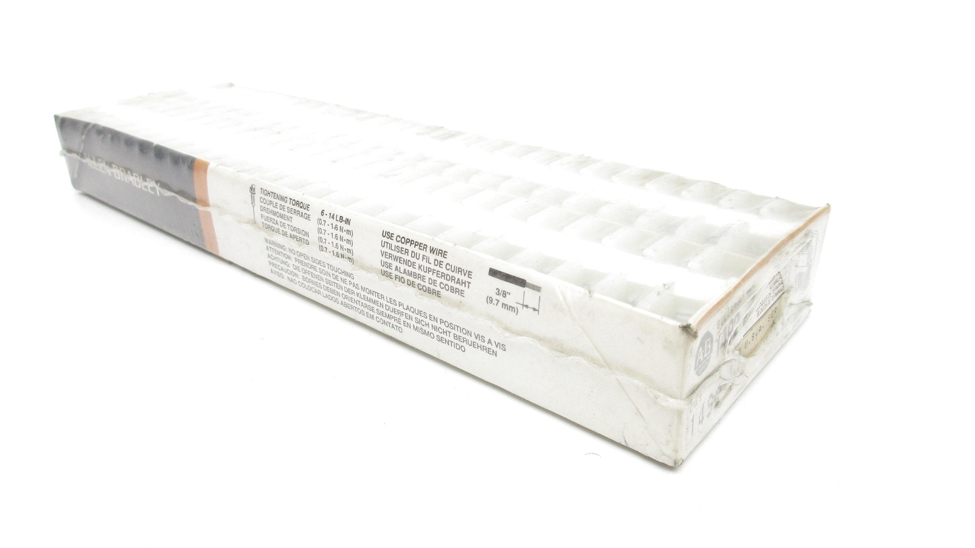ALLEN BRADLEY 1492-F2 SER. A (PKG OF 50) (BK/OR) NSMP