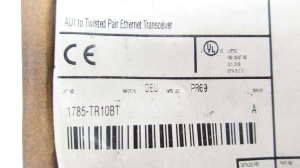 ALLEN BRADLEY 1785-TR10BT SER. A DATE: 2001 NSMP