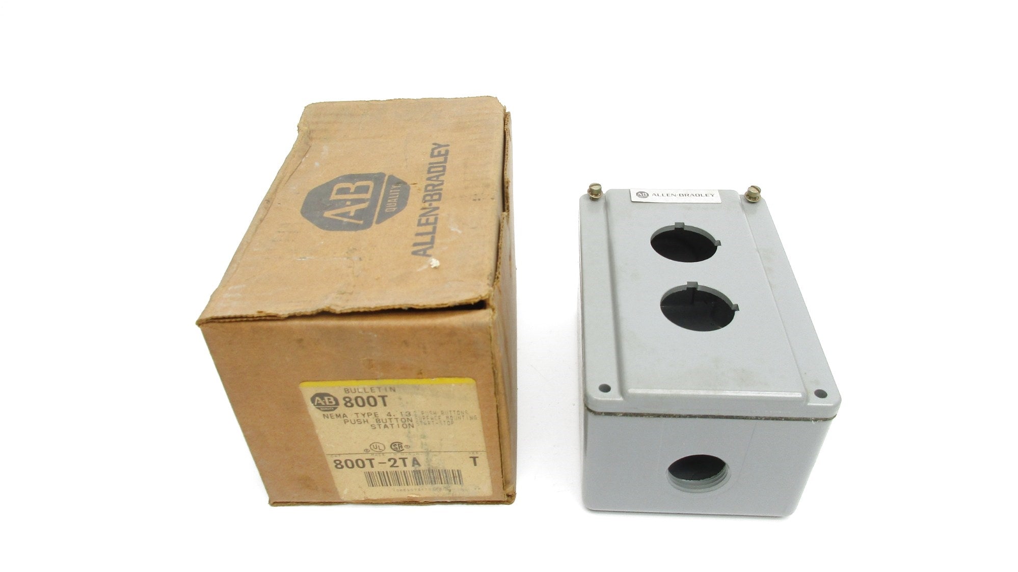 ALLEN BRADLEY 800T-2TA SER. T (AS PICTURED) (BR/WH) NSMP