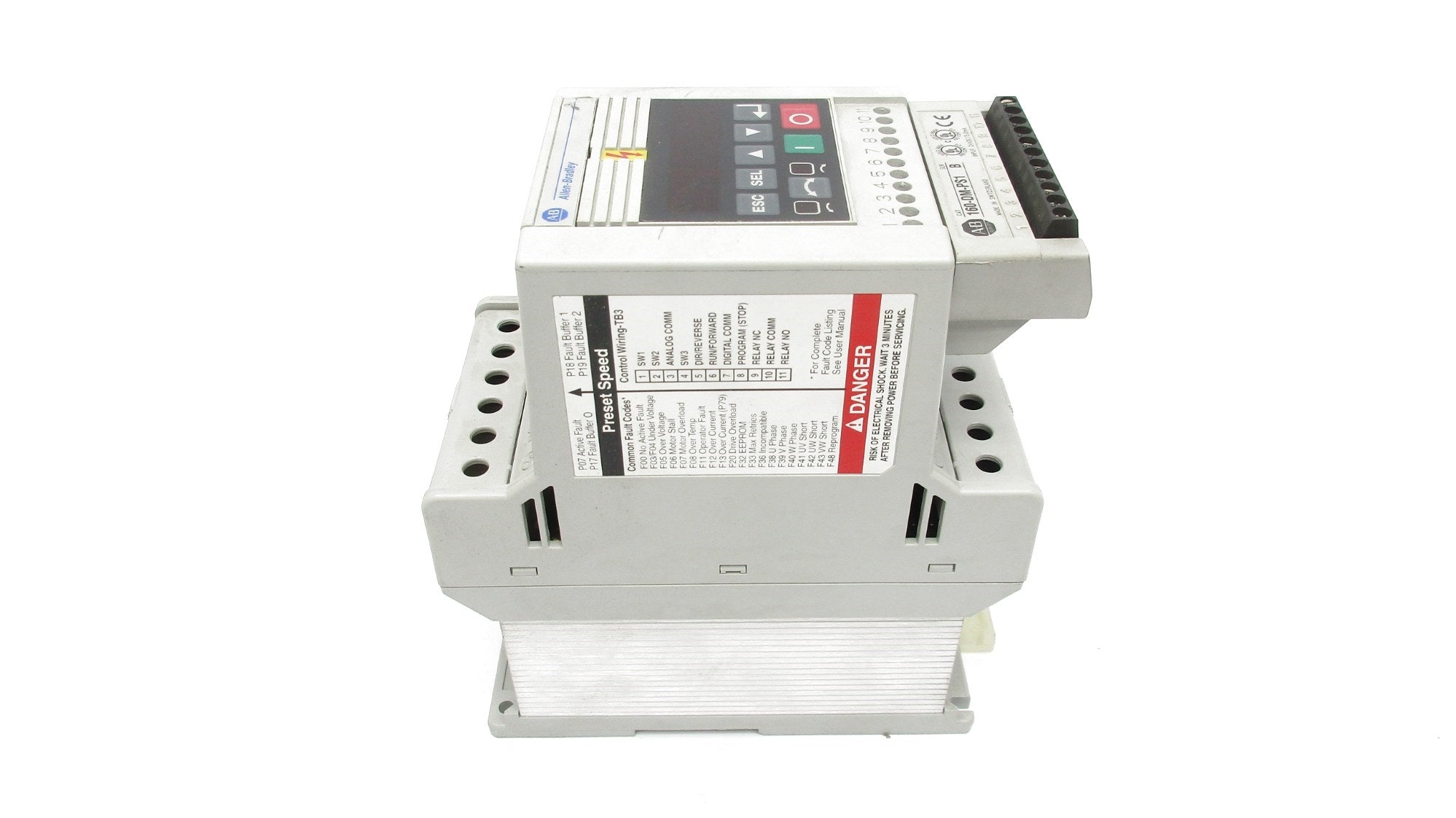 ALLEN BRADLEY 160-AA03NPS1 SER. C F/W 7.05 NSNP