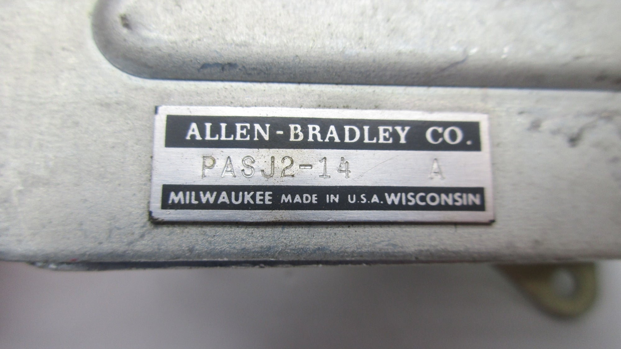 INDUSTRIAL SPARE PART PASJ2-14 SER. A UNMP