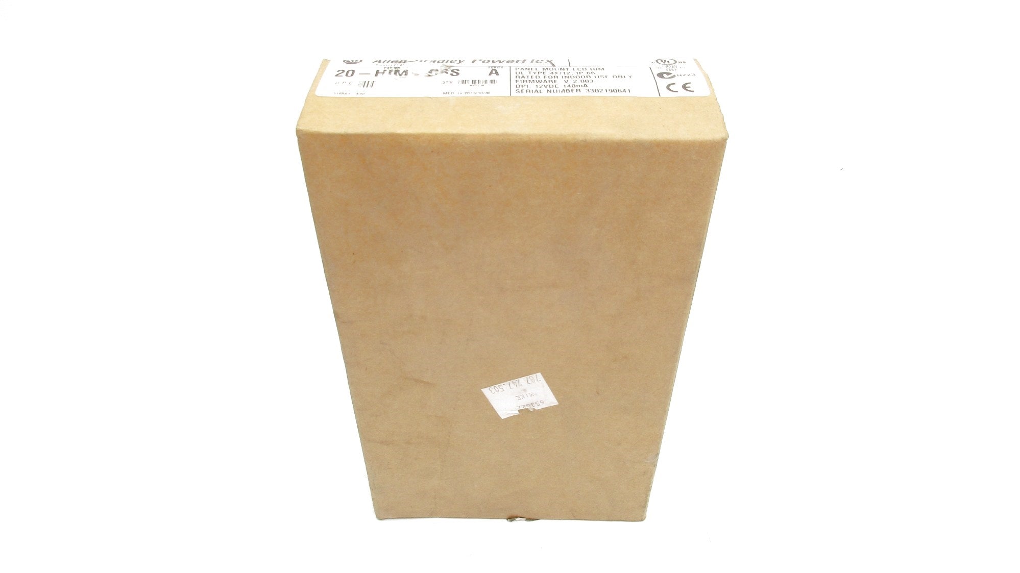 ALLEN BRADLEY 20-HIM-C6S SER. A F/W 2.003 DATE: 2013 NSFS