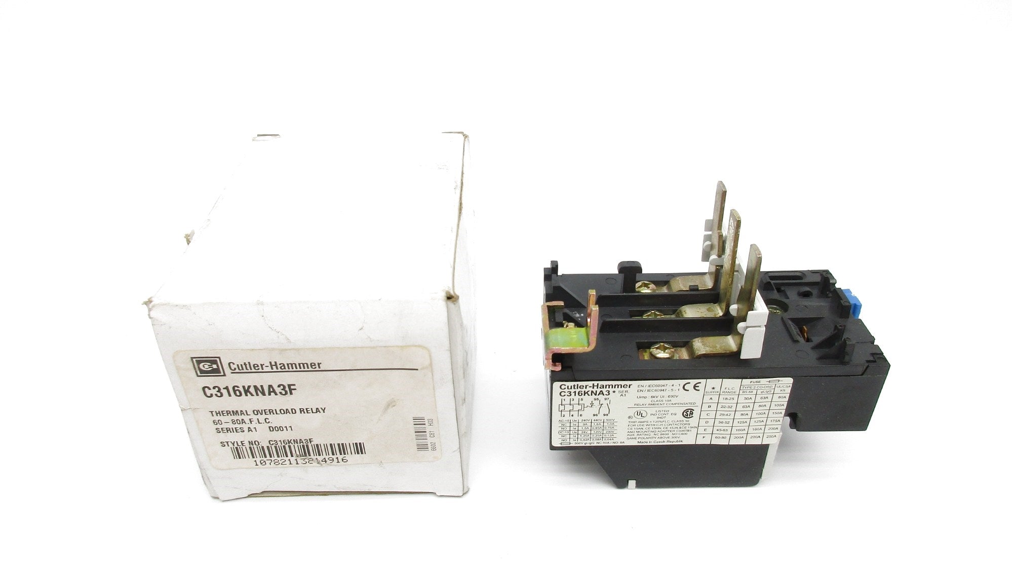 CUTLER HAMMER C316KNA3F SER. A1 60-80A 690V NSMP
