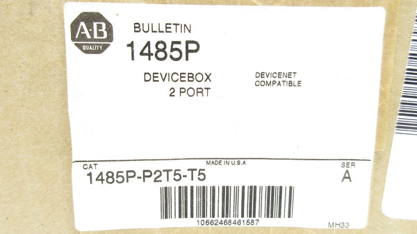 ALLEN BRADLEY 1485P-P2T5-T5 SER. A (BR/WH) NSFS