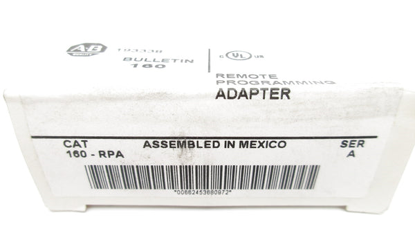 ALLEN BRADLEY 160-RPA SER. A (WH) NSMP