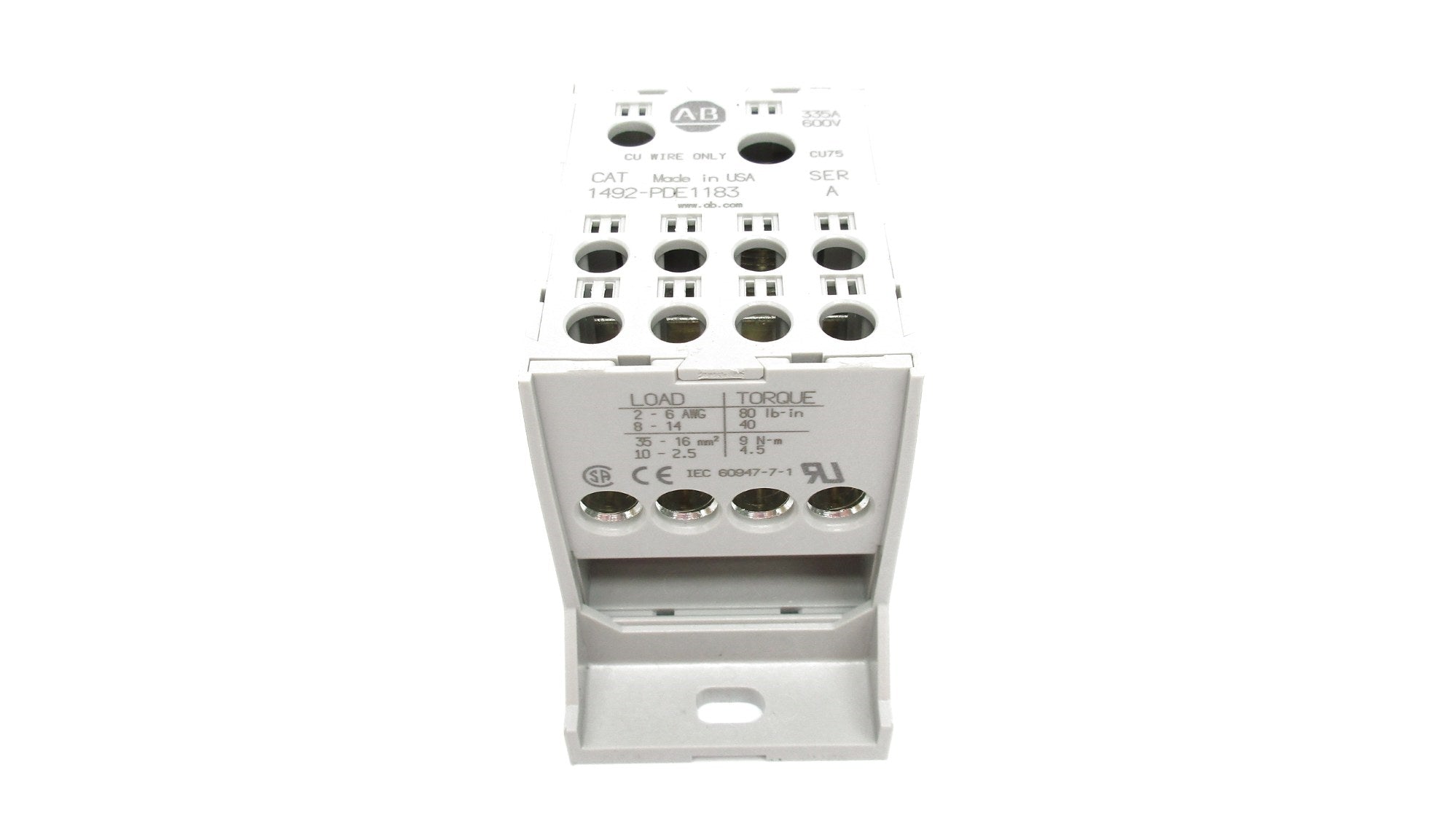 ALLEN BRADLEY 1492-PDE1183 SER. A NSNP