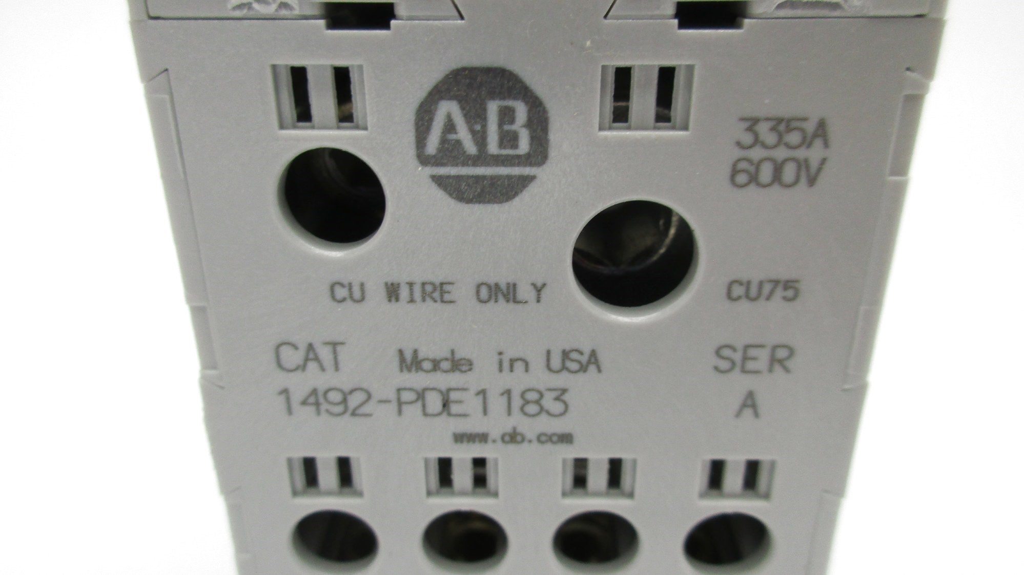 ALLEN BRADLEY 1492-PDE1183 SER. A NSNP