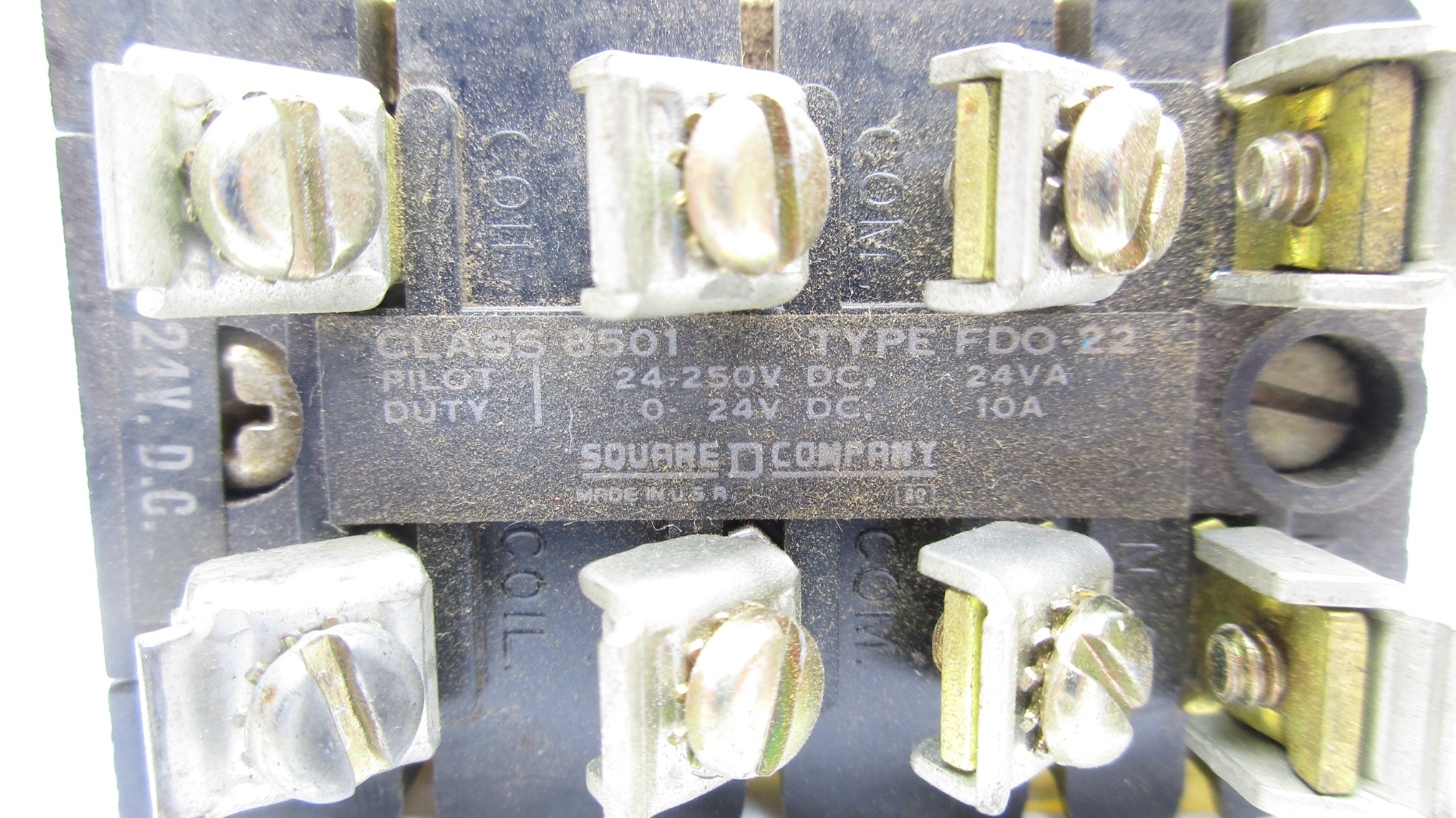 SQUARE D 8501FDO22 10A 24VDC UNMP