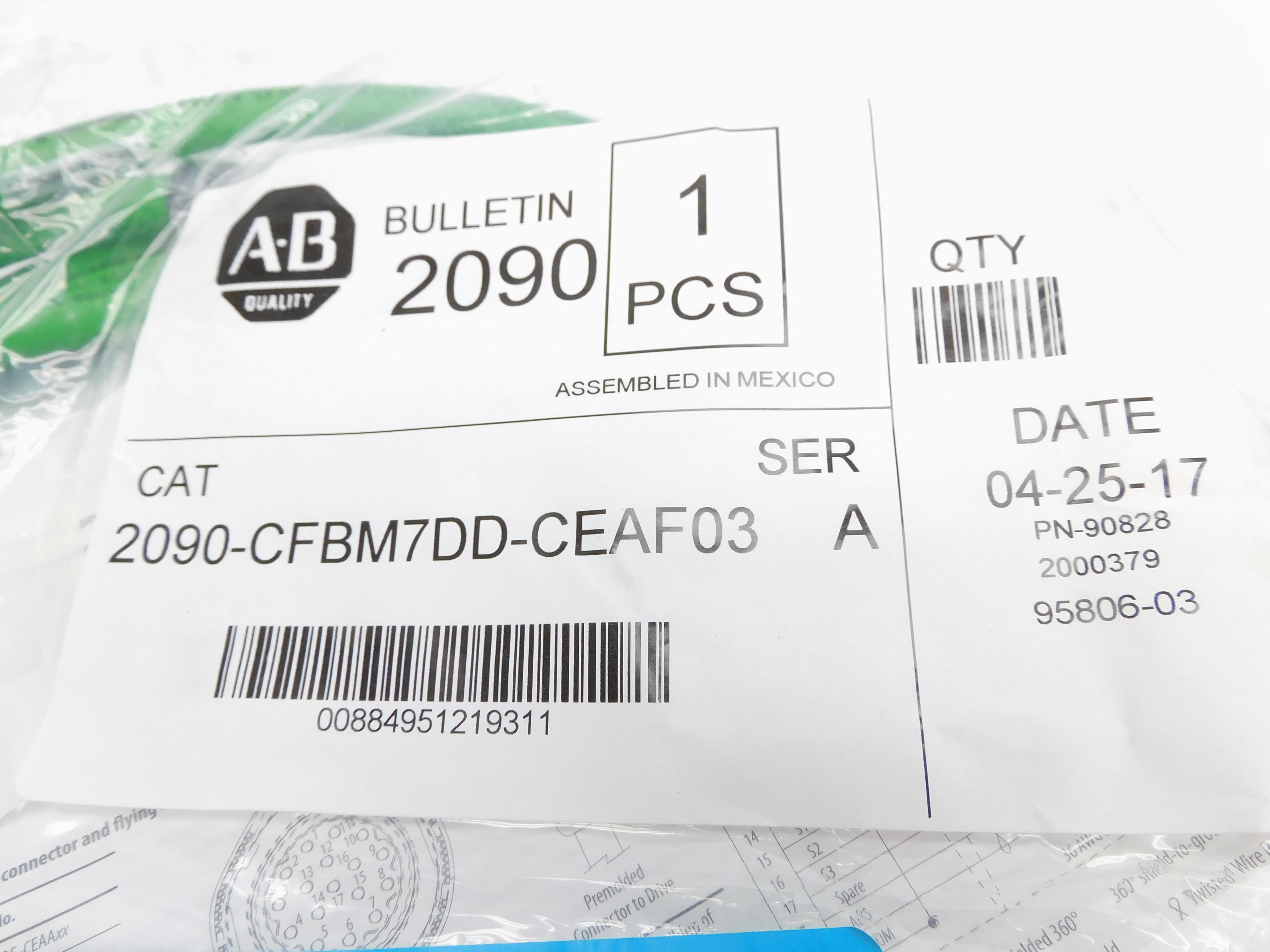 ALLEN BRADLEY 2090-CFBM7DD-CEAF03 SER. A NSMP