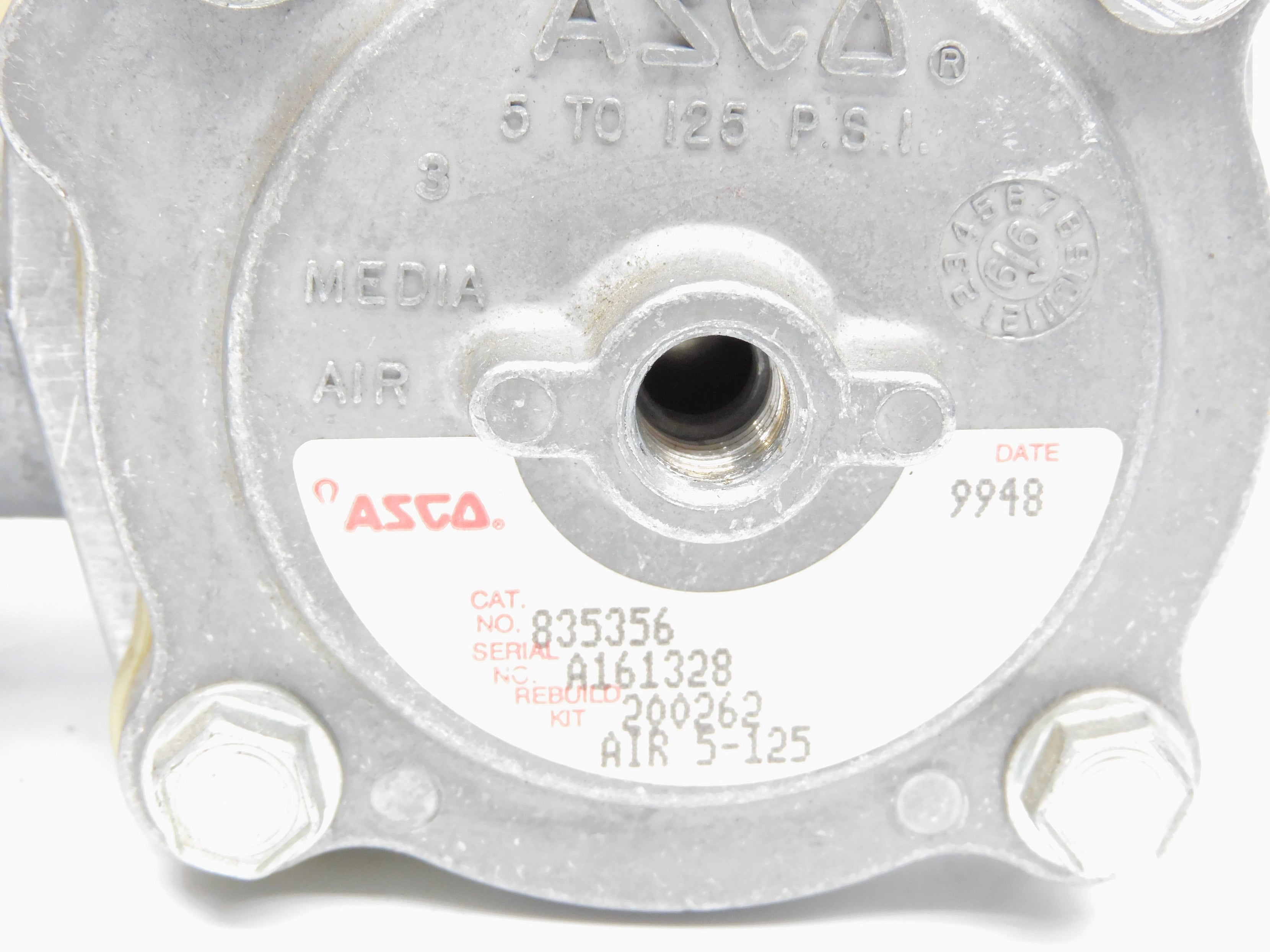 ASCO 835356 5-125PSI UNMP