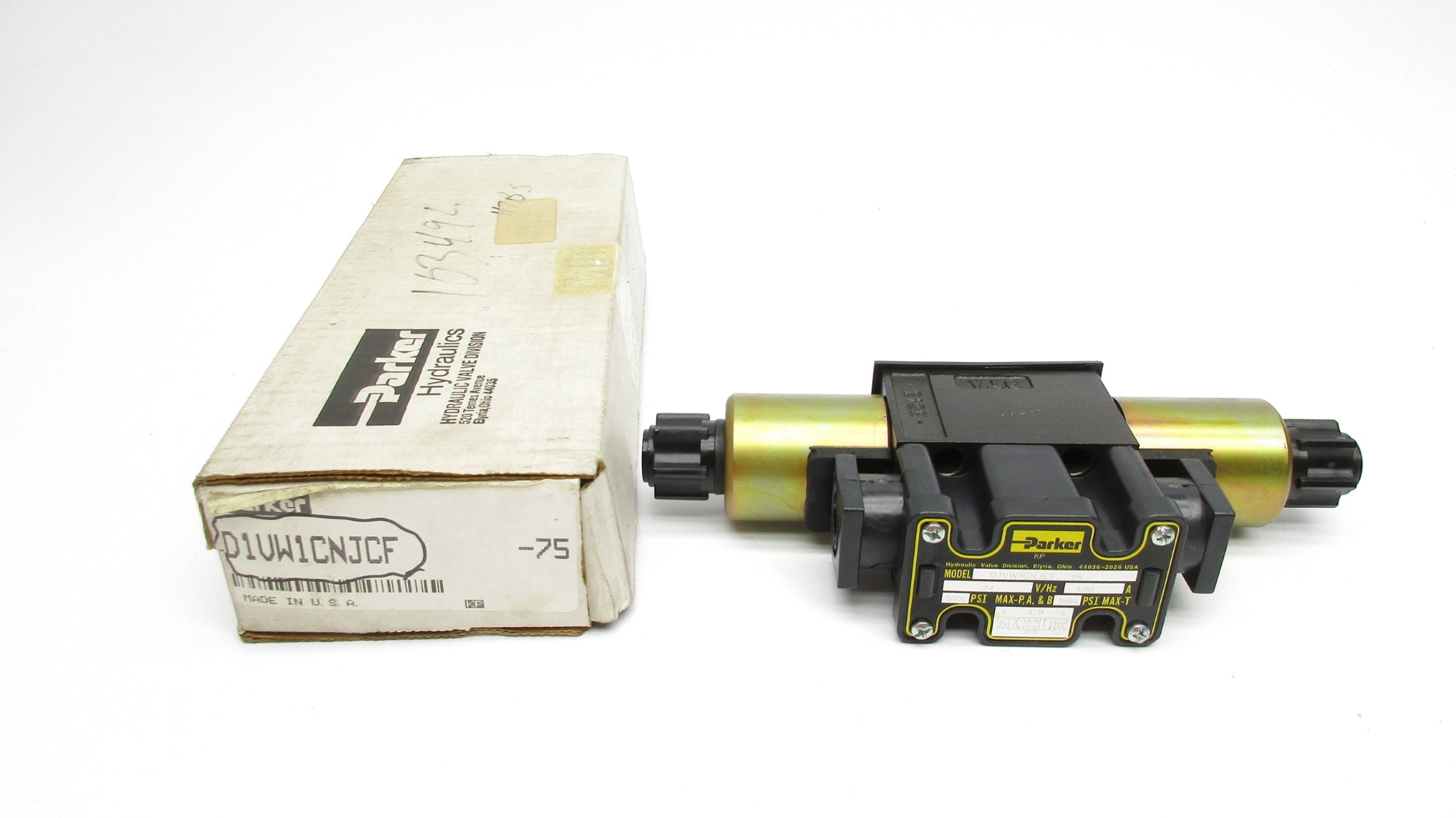 PARKER D1VW1CNJCF-75 5000PSI 24V NSMP