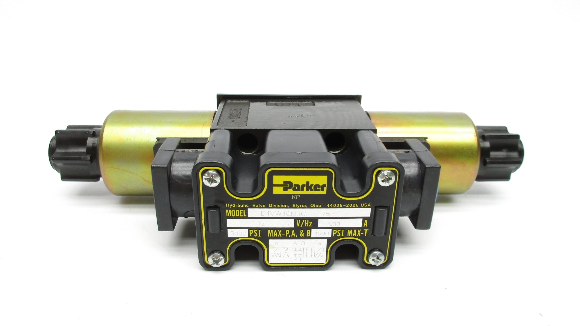 PARKER D1VW1CNJCF-75 5000PSI 24V NSMP