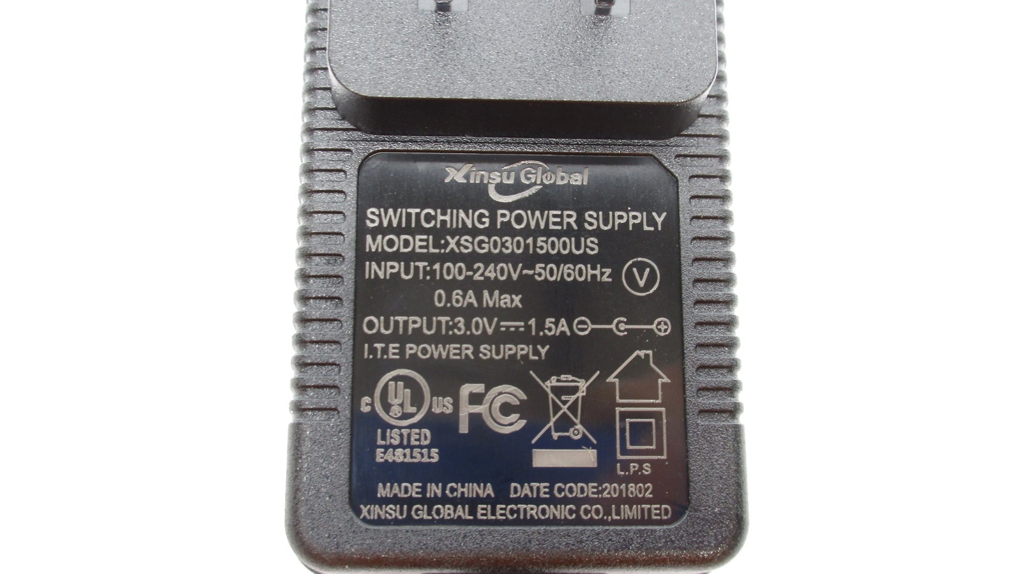 XINSU GLOBAL ELECTRONIC XSG0301500US NSNP