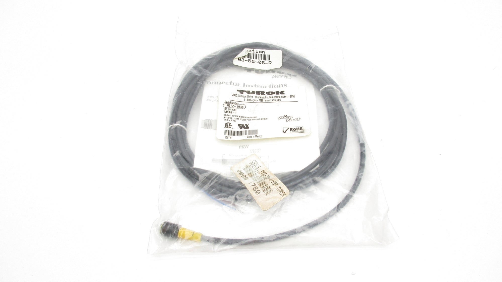 TURCK PKG3Z-4/S90 NSMP