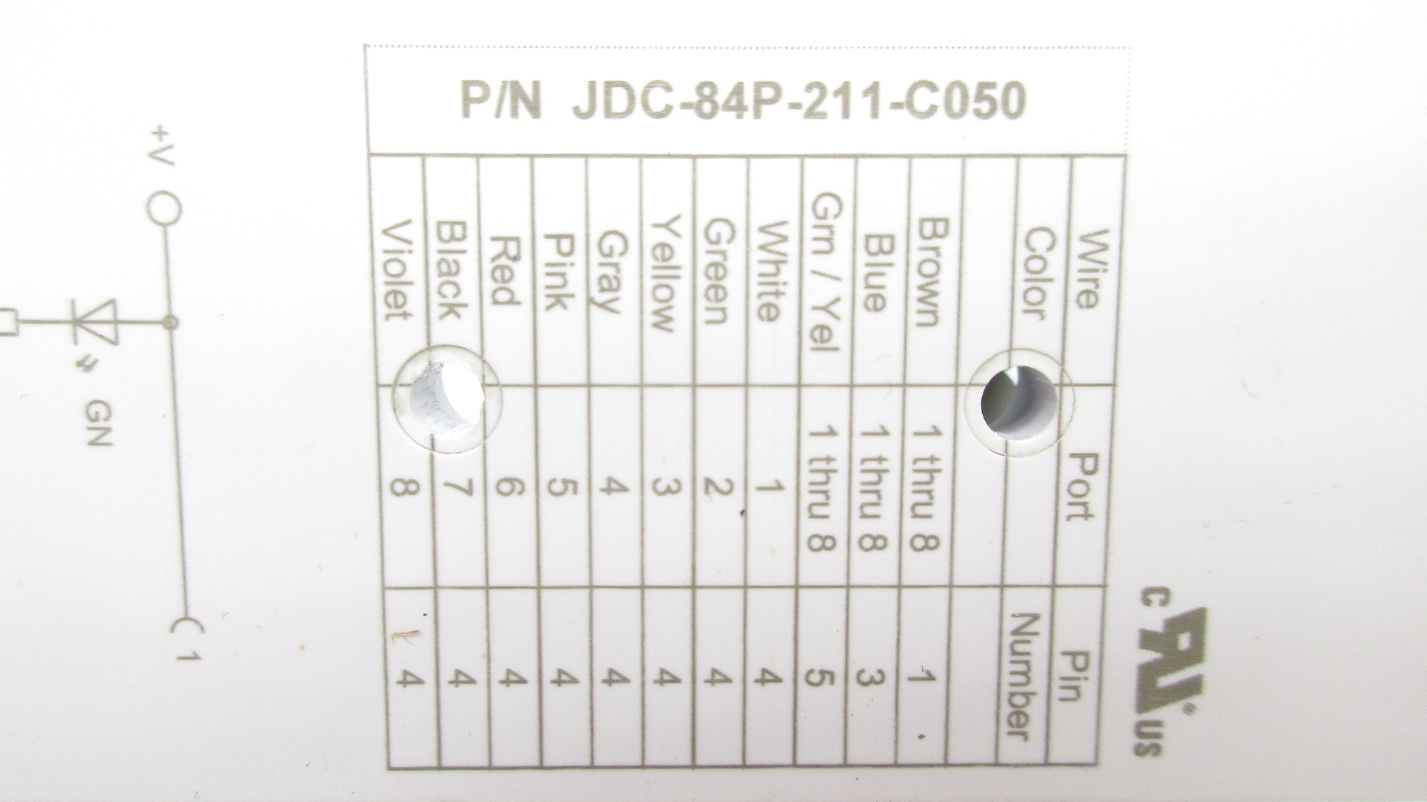 MENCOM JDC-84P-211-C050 NSNP