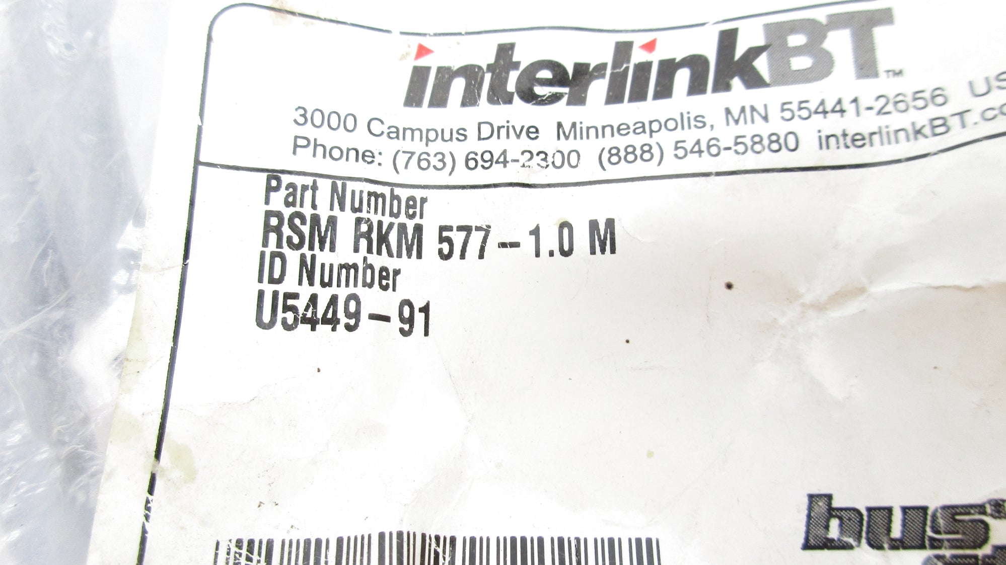INTERLINK BT RSMRKM577-1.0M NSMP