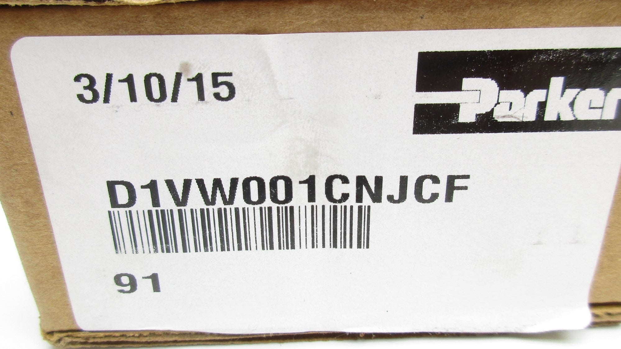 PARKER D1VW001CNJCF-91 5000PSI 24VDC NSMP