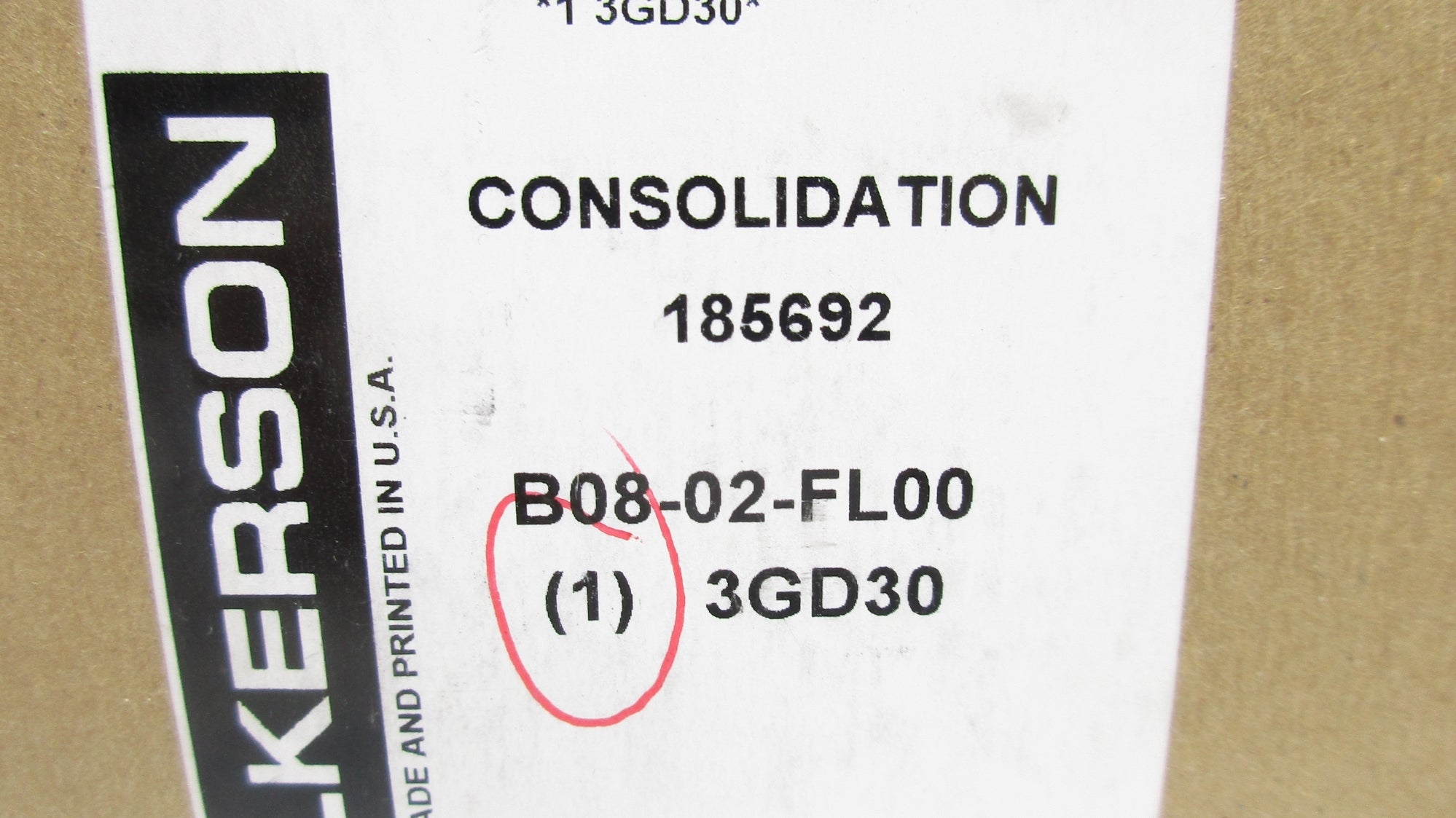 WILKERSON B08-02-FL00 0-125PSIG NSMP