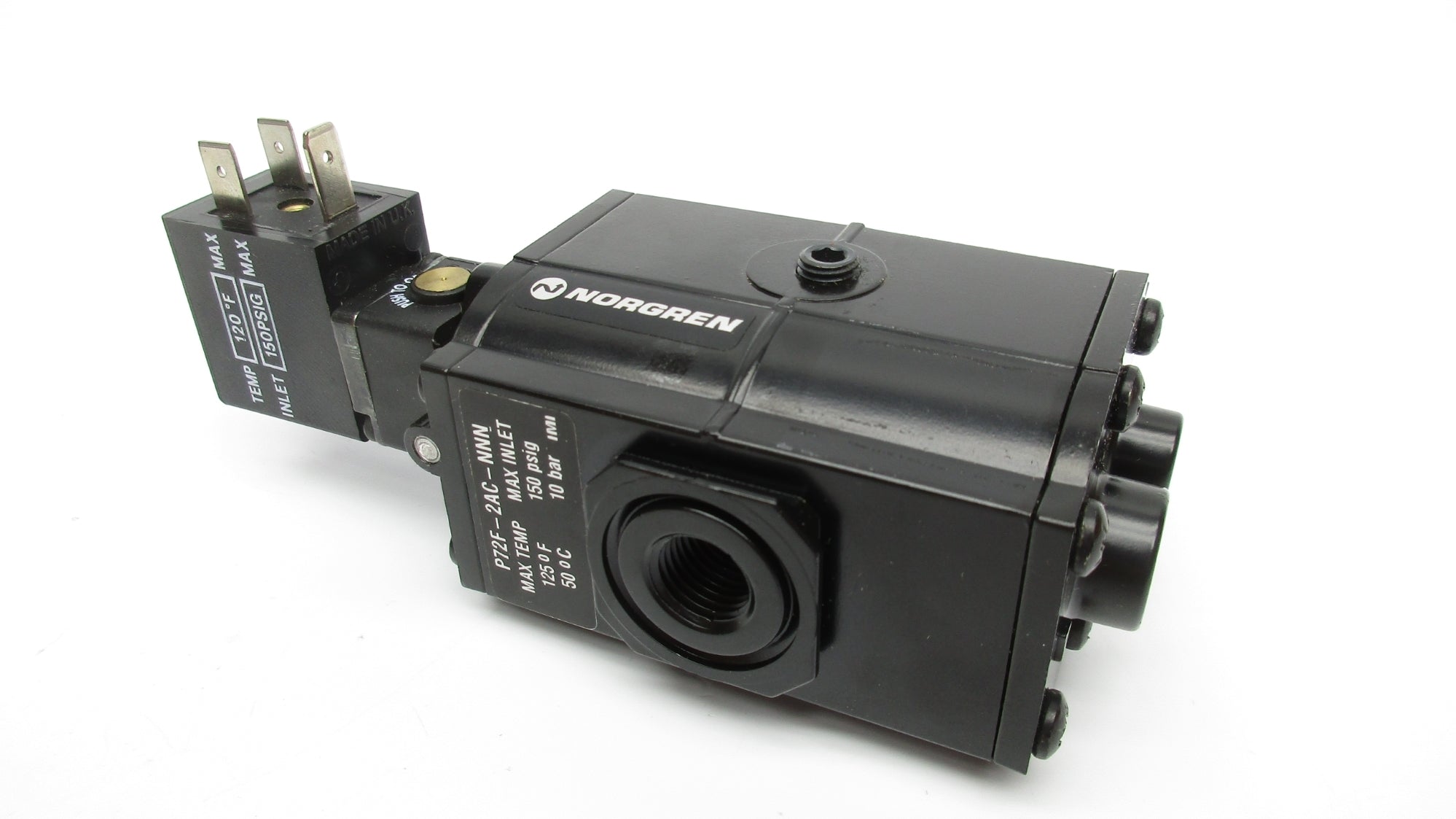 NORGREN P72F-2AC-NNN 150PSIG 110/120V NSNP