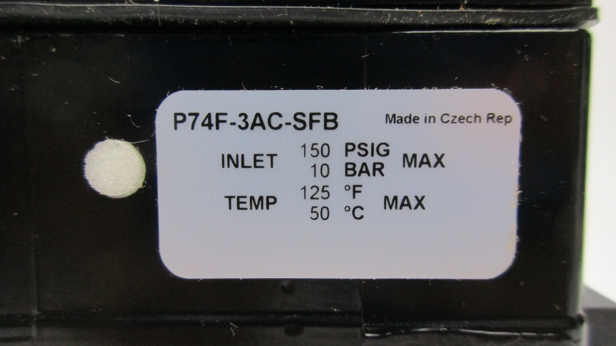 NORGREN P74F-3AC-SFB 24VDC 150PSIG NSNP