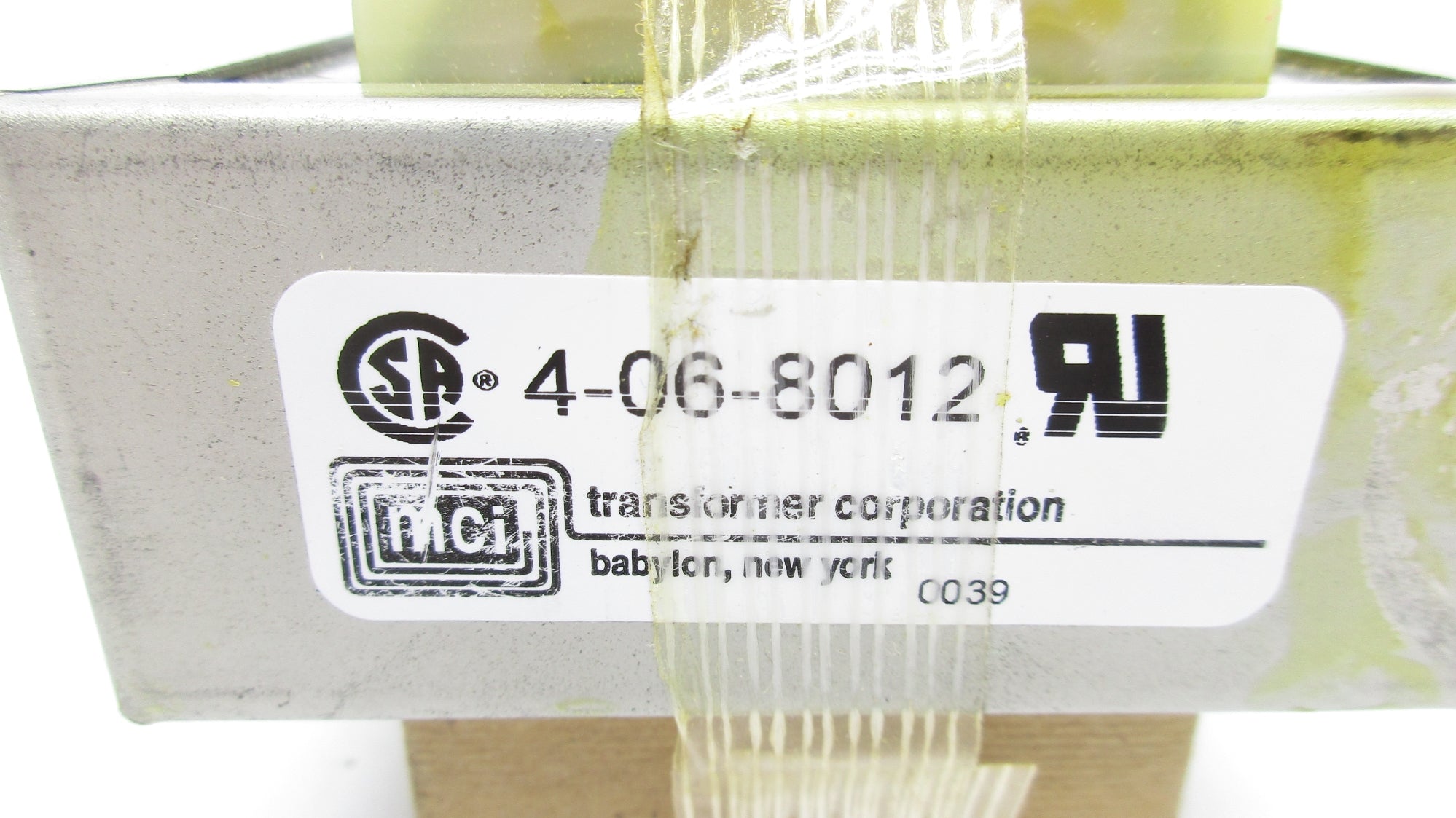 MCI TRANSFORMER 4-06-8012 NSNP
