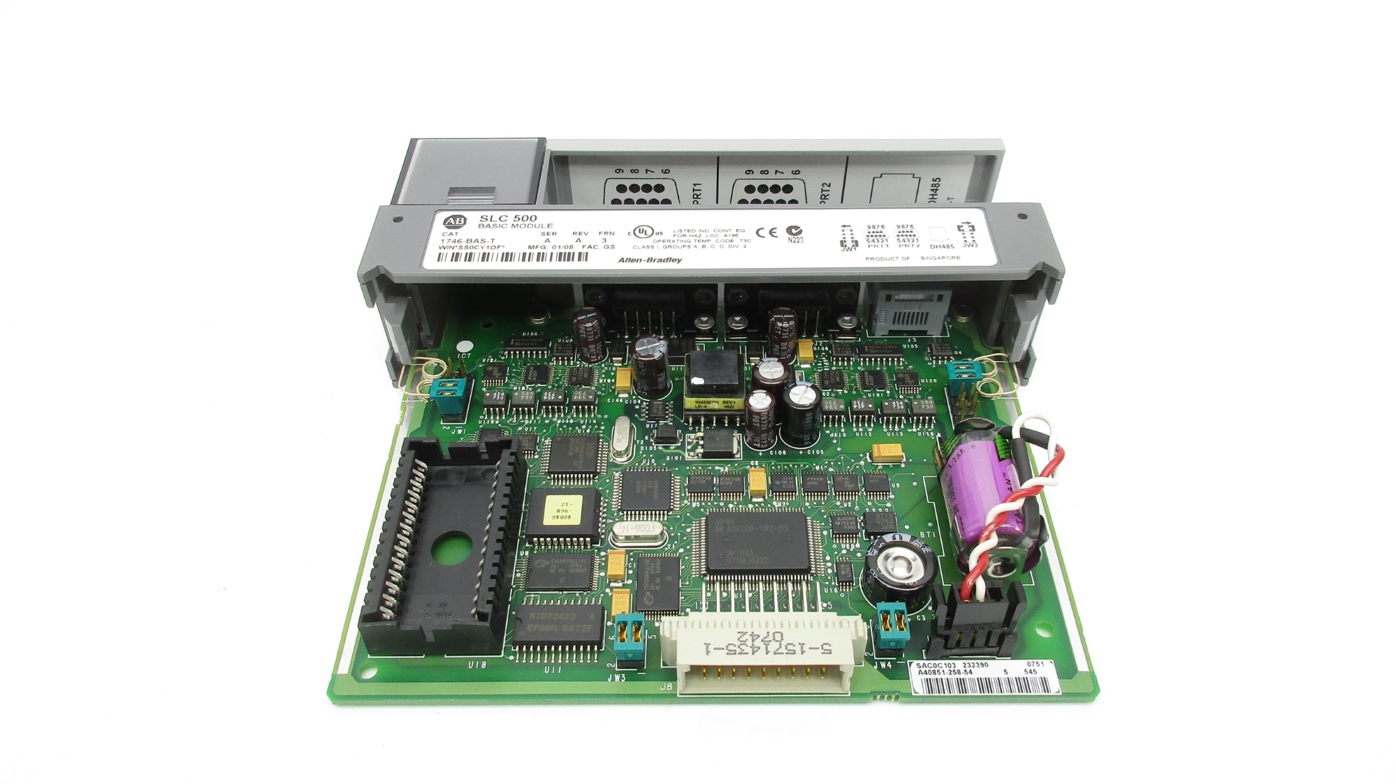 ALLEN BRADLEY 1746-BAS-T SER. A F/W 3 NSMP