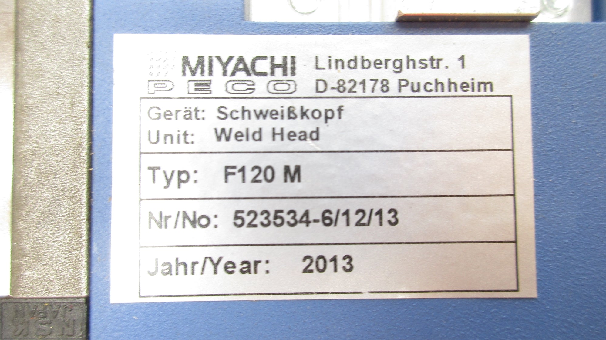 MIYACHI F120M NSNP