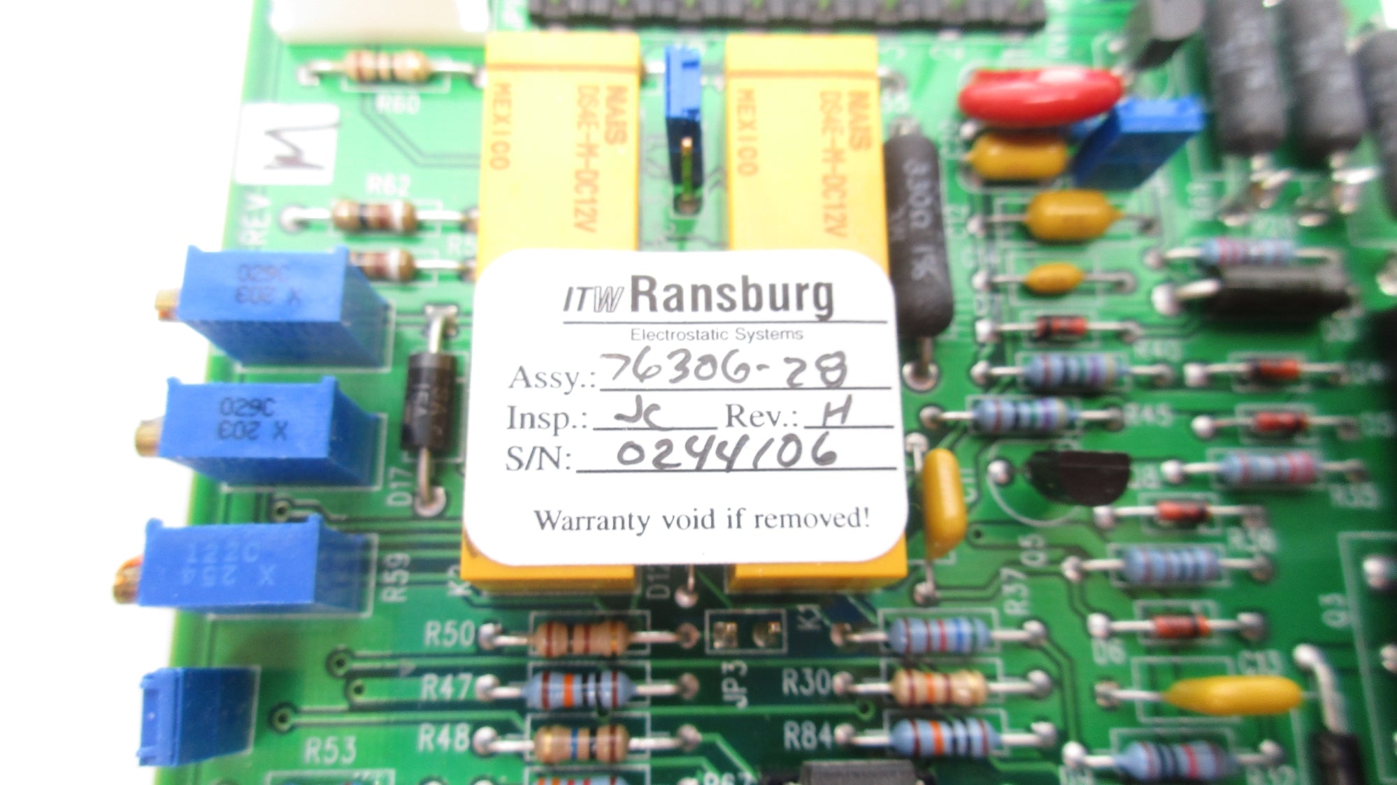 ITW RANSBURG 76306-28 NSMP