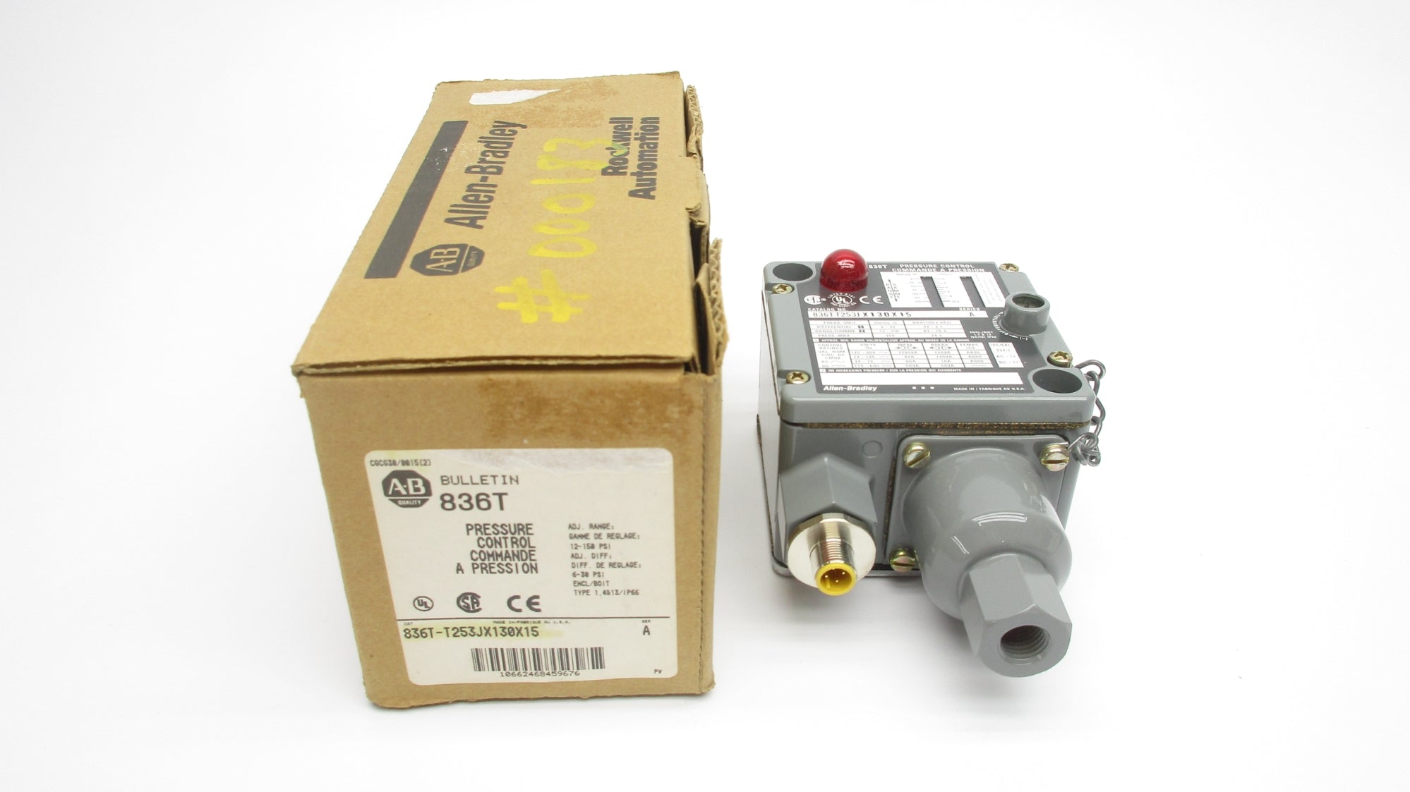 INDUSTRIAL SPARE PART 836T-T253JX130X15 SER. A 12-150PSI (BR/WH) NSMP