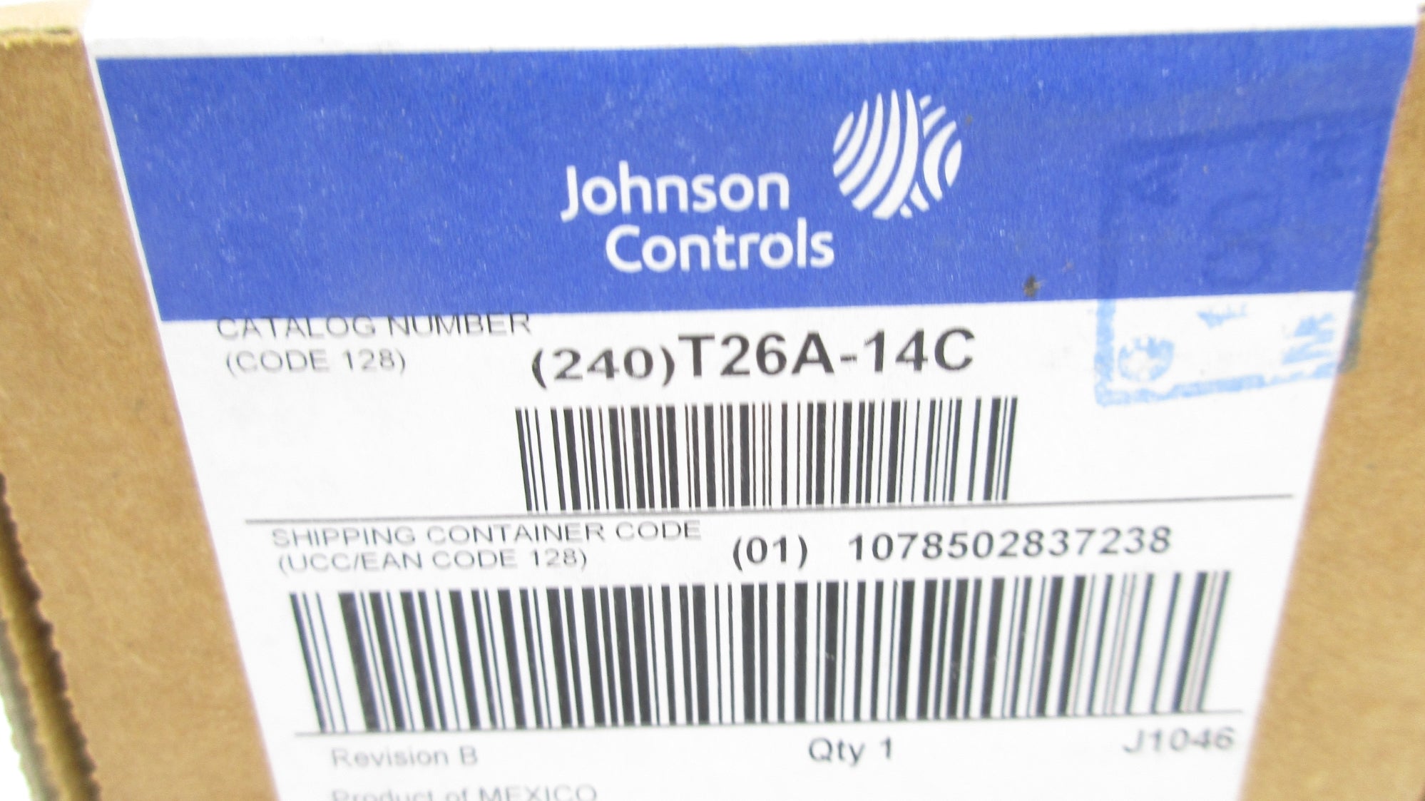 JOHNSON CONTROLS T26A-14C NSMP