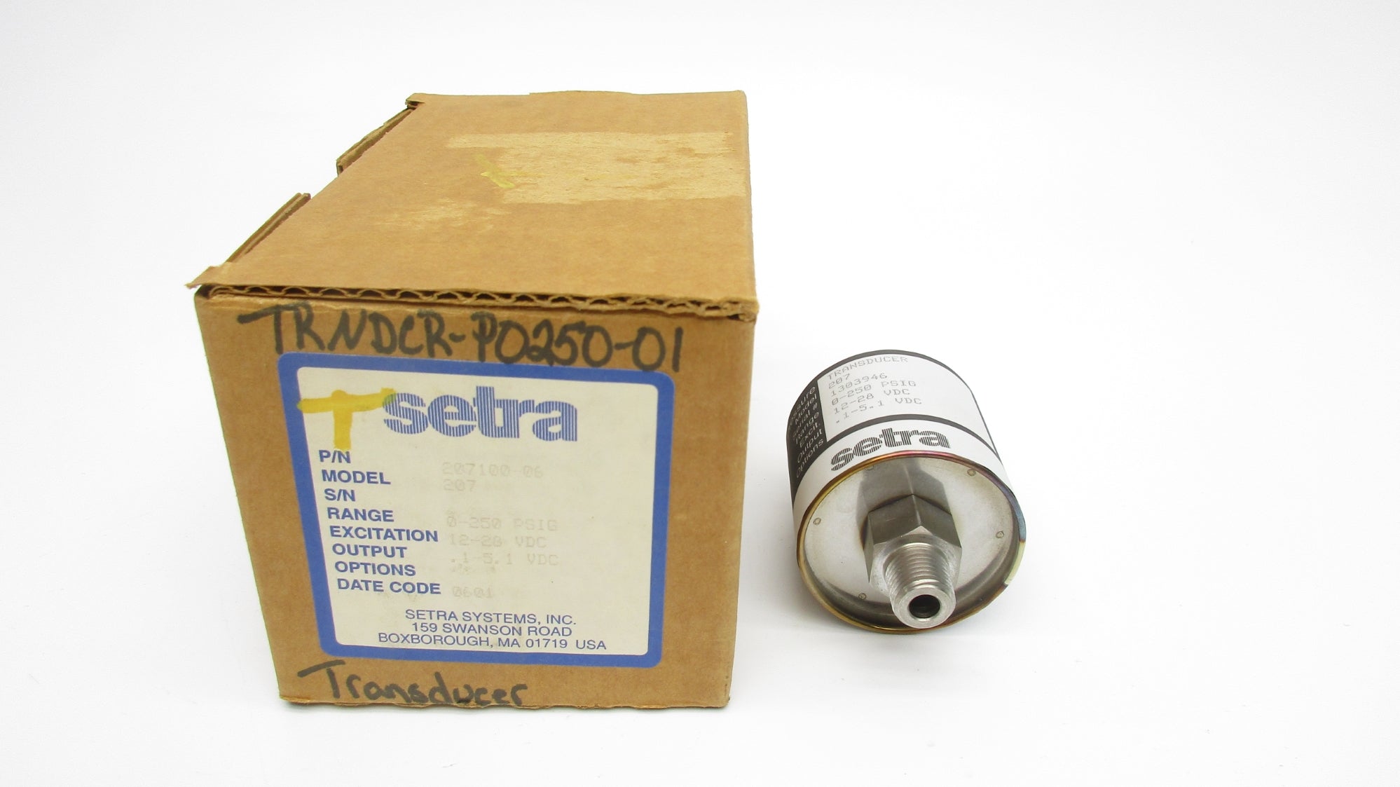 SETRA 207 207100-06 0-250PSIG NSMP