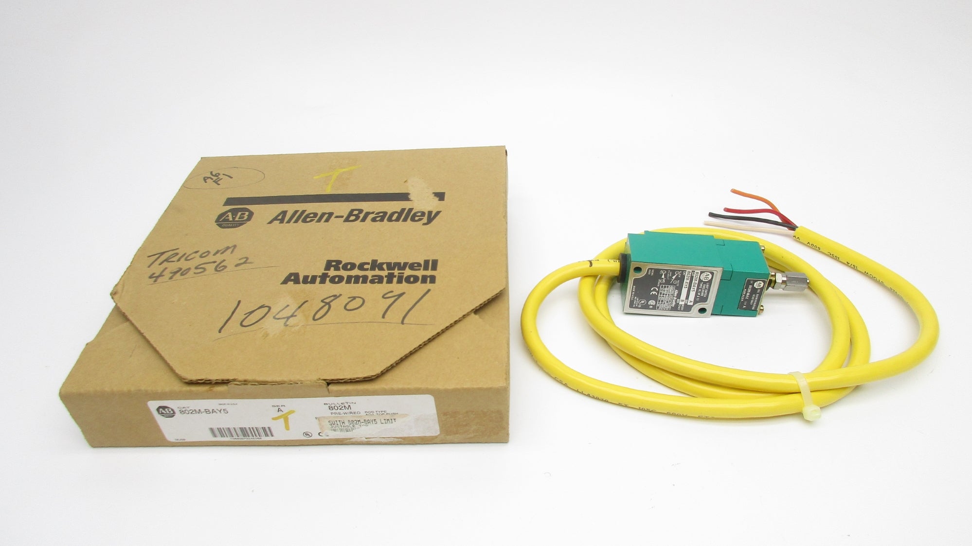 ALLEN BRADLEY 802M-BAY5 SER. A (BR/WH) NSMP