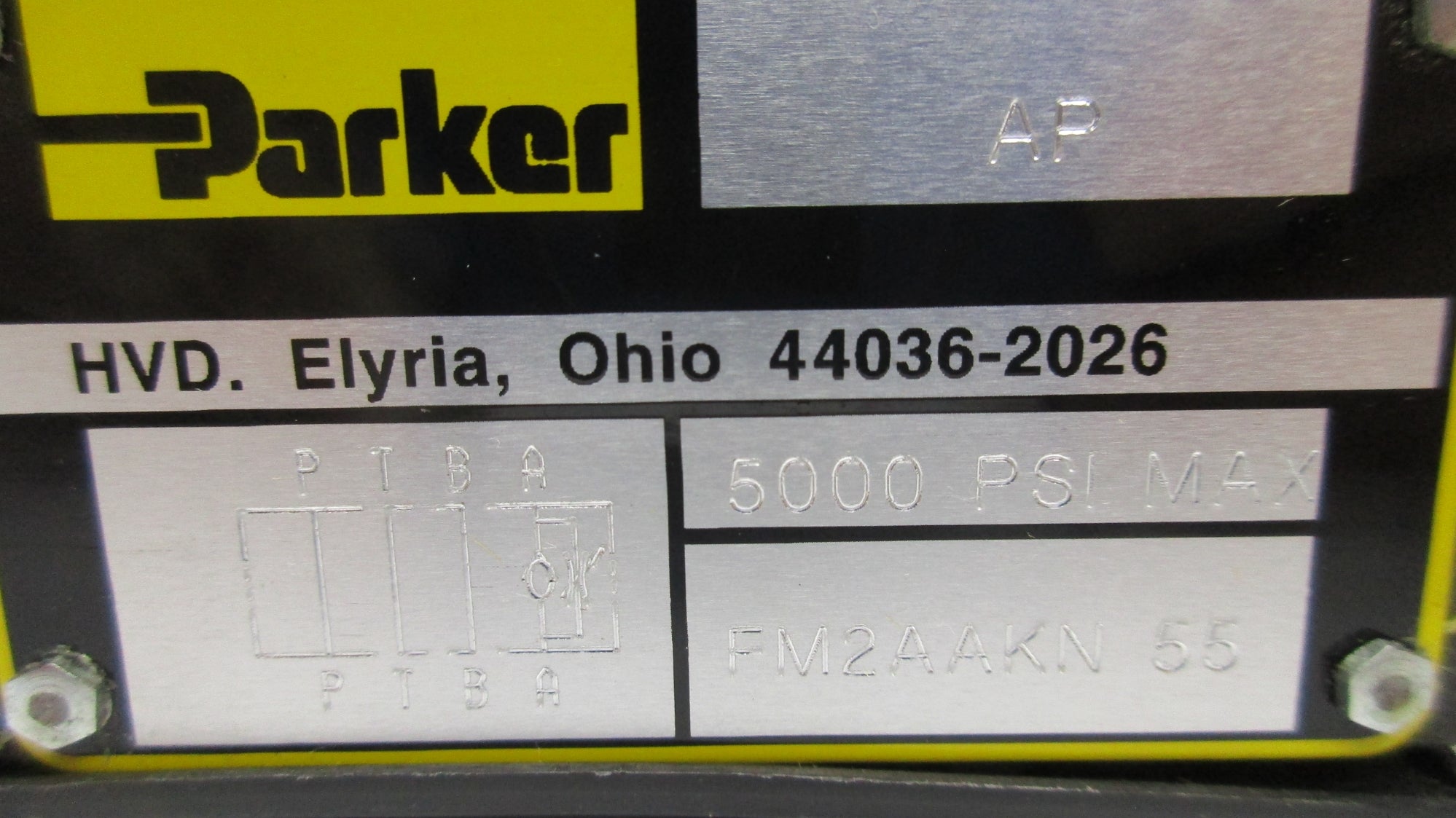 PARKER FM2AAKN 5000PSI NSMP