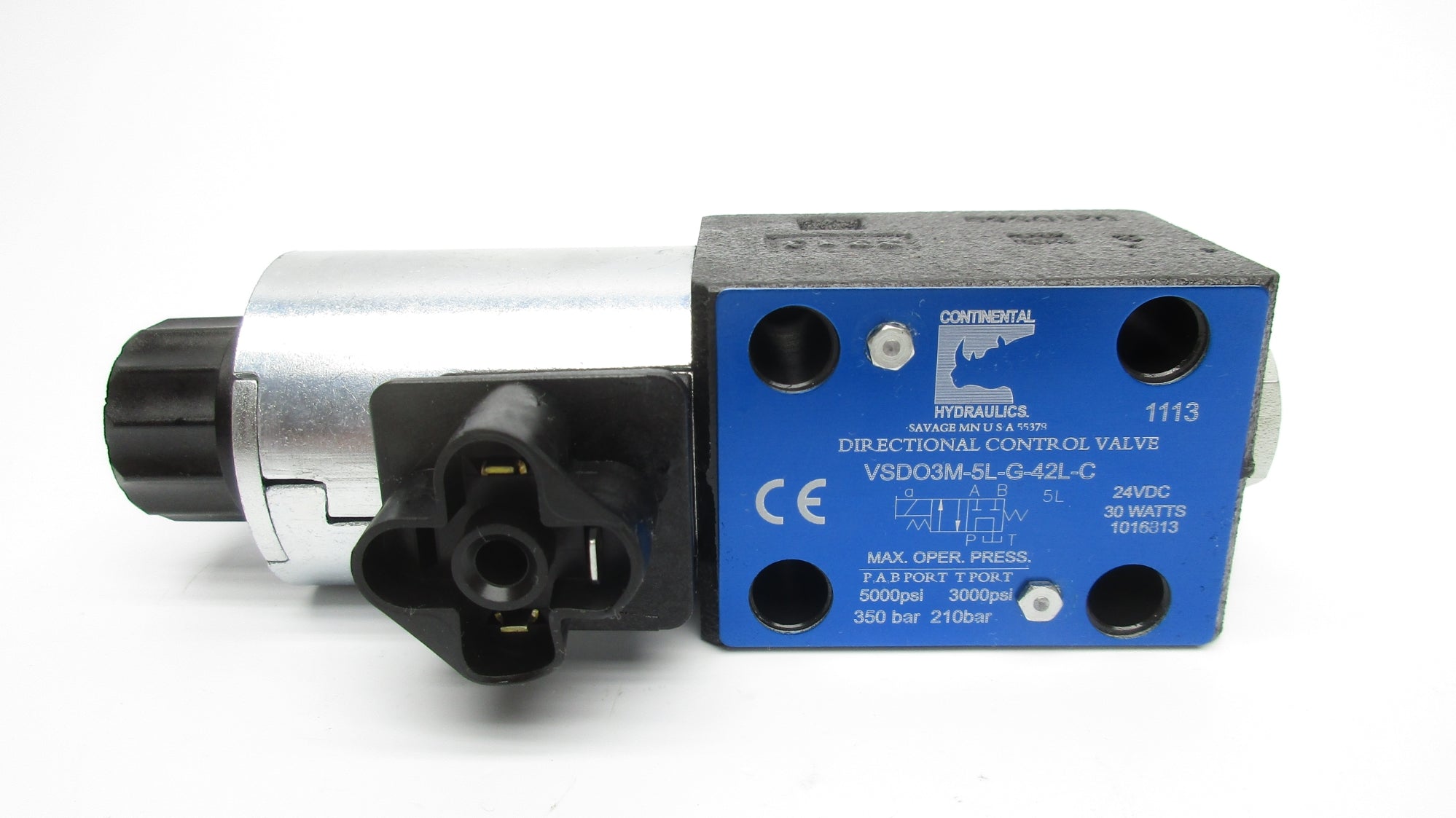 CONTINENTAL HYDRAULICS VSDO3M-5L-G-42L-C 24VDC 3000PSI NSNP