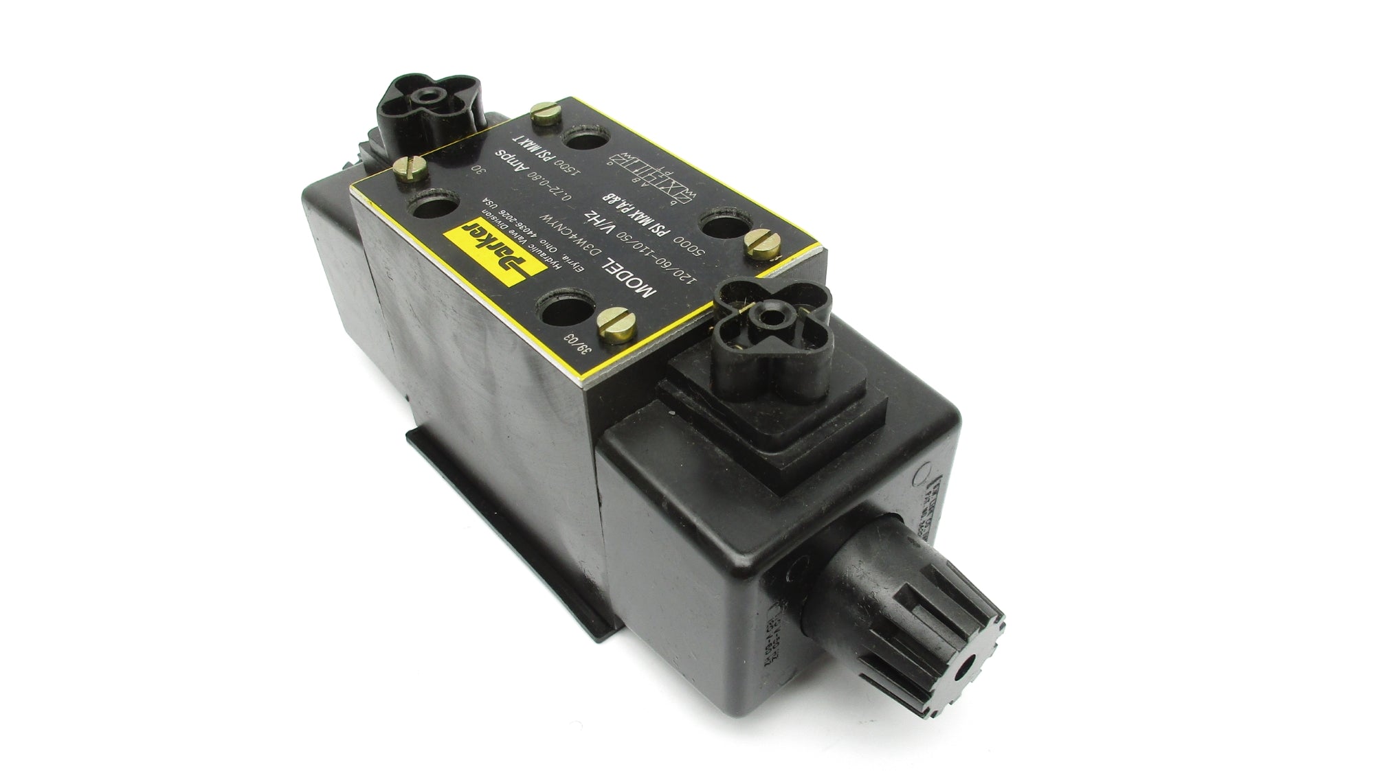PARKER D3W4CNYW 110-120V 0.72-0.80A 5000PSI NSNP