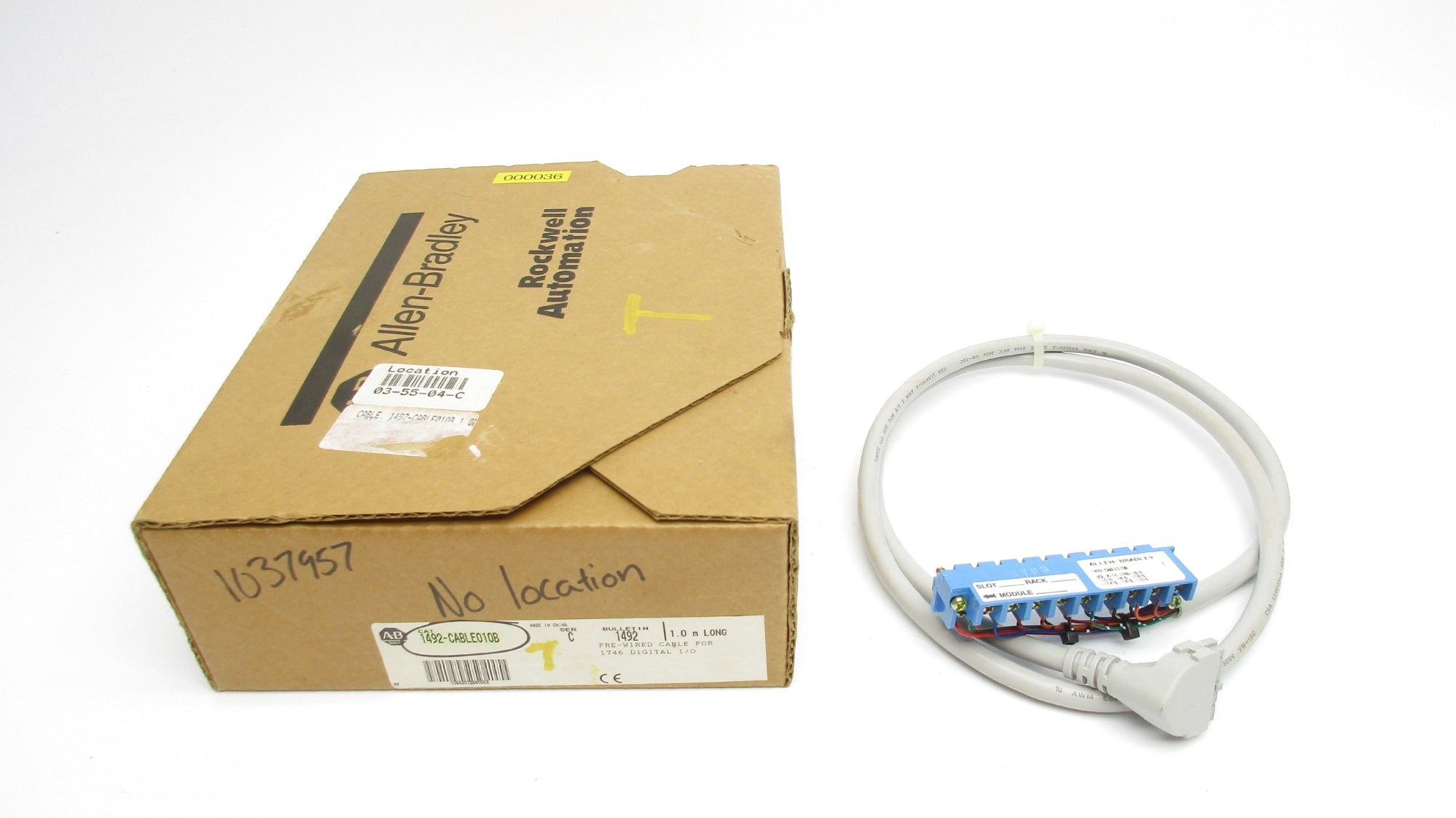 ALLEN BRADLEY 1492-CABLE010B SER. C (BR/WH) NSMP