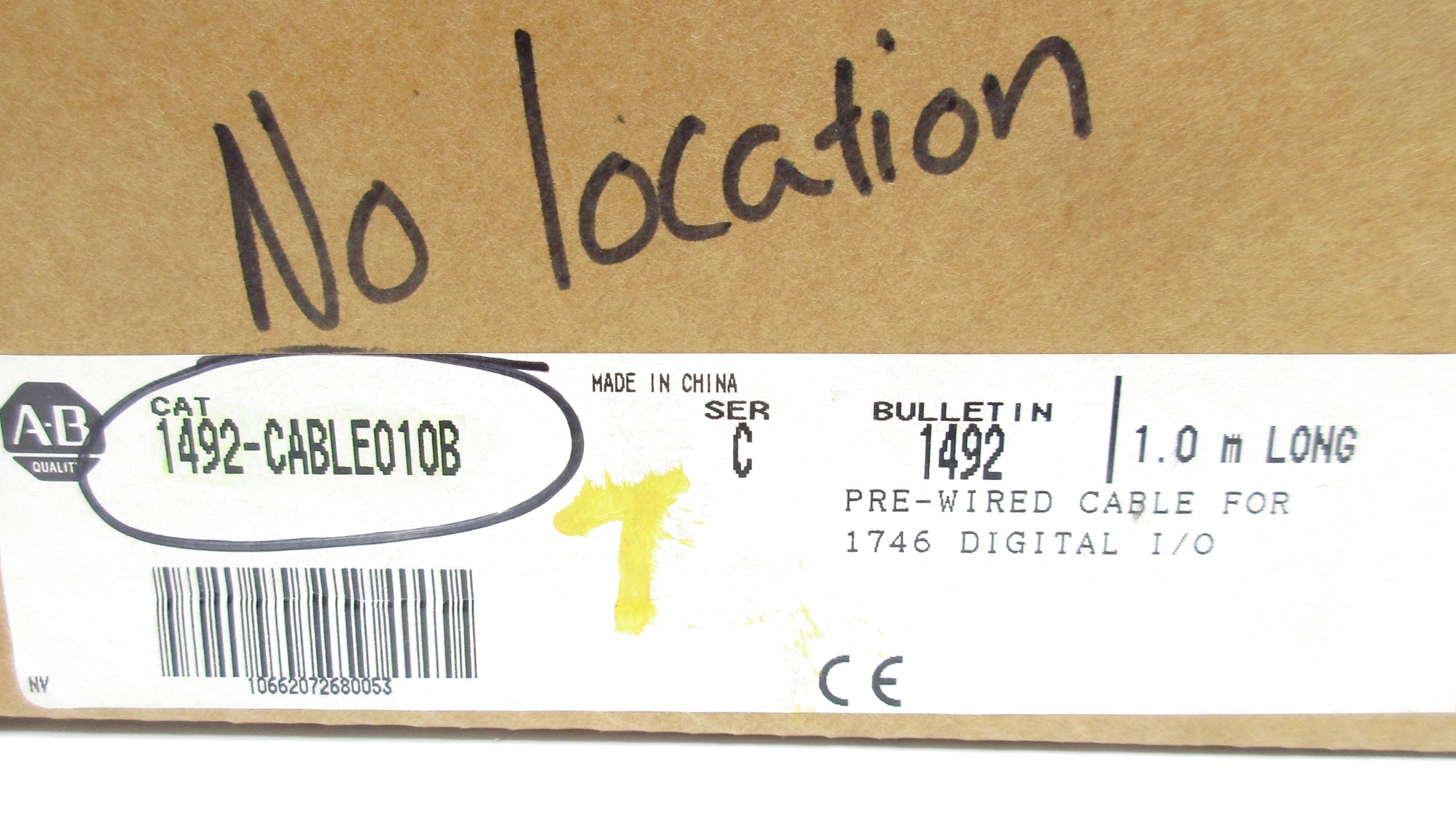 ALLEN BRADLEY 1492-CABLE010B SER. C (BR/WH) NSMP