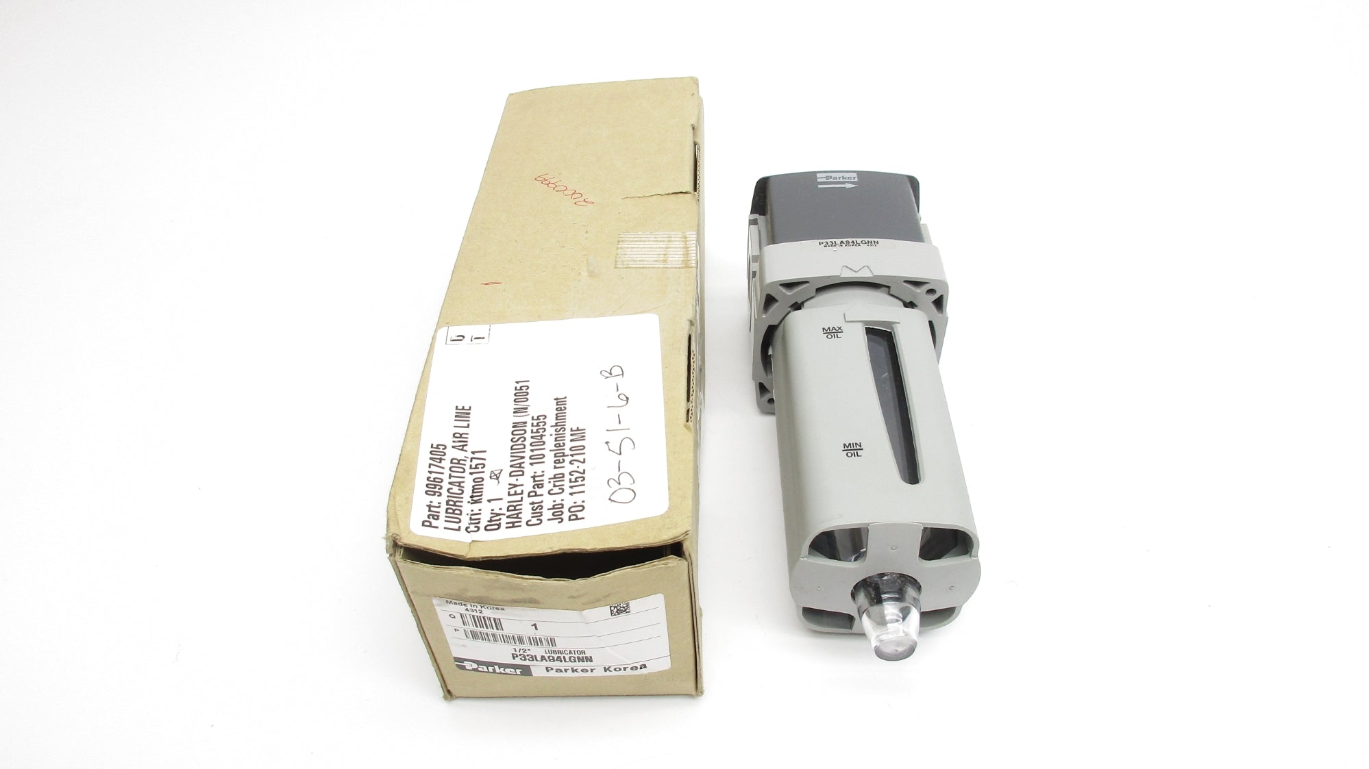 PARKER P33LA94LGNN 150PSI NSMP