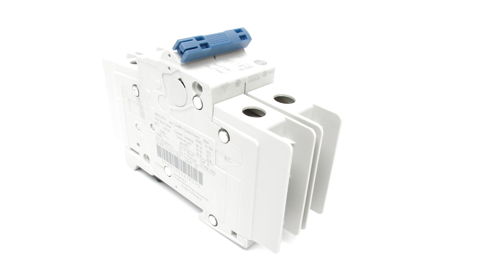ALLEN BRADLEY 1489-M2C150 SER. D 15A 277V NSMP