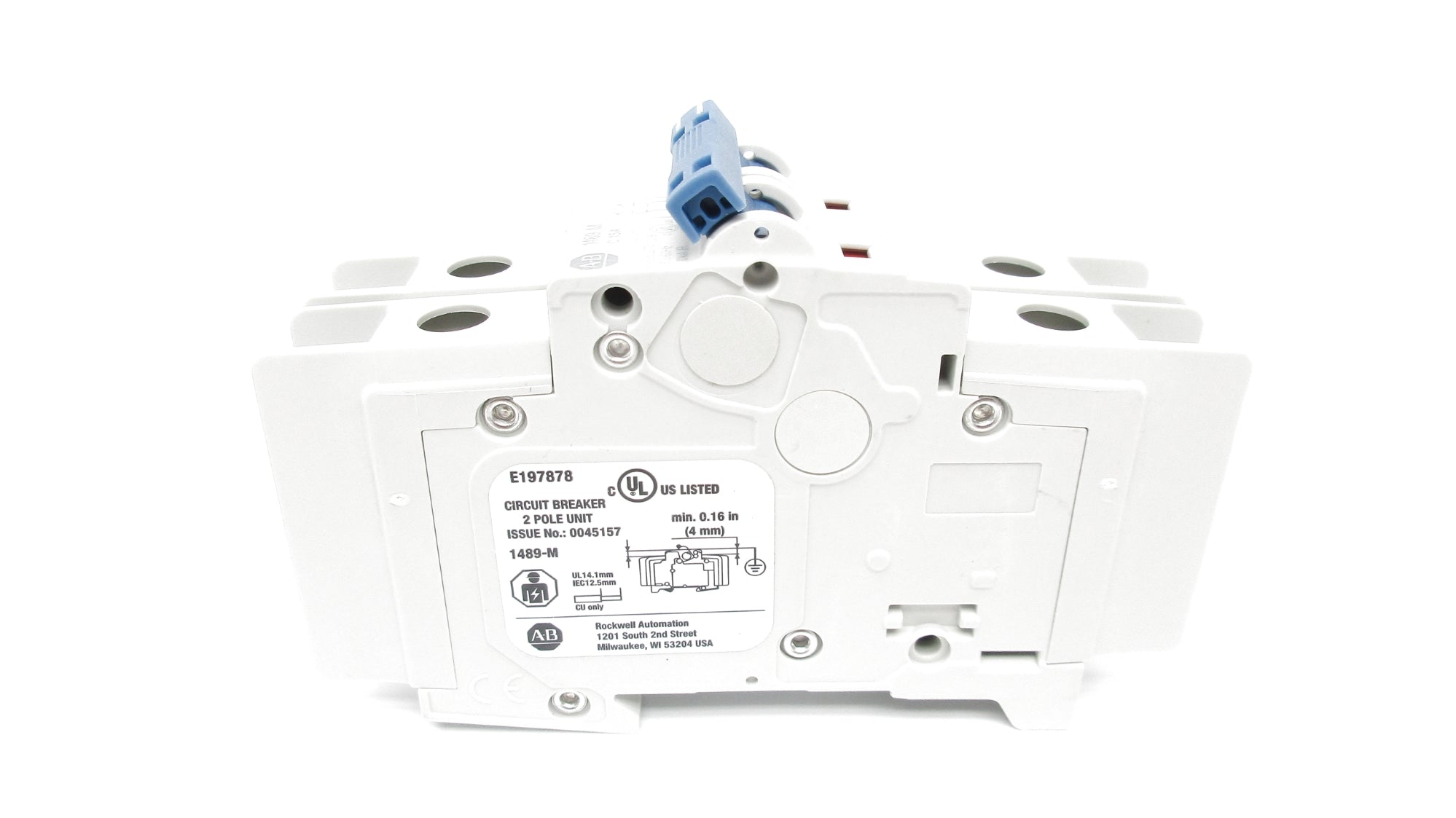 ALLEN BRADLEY 1489-M2C150 SER. D 15A 277V NSMP