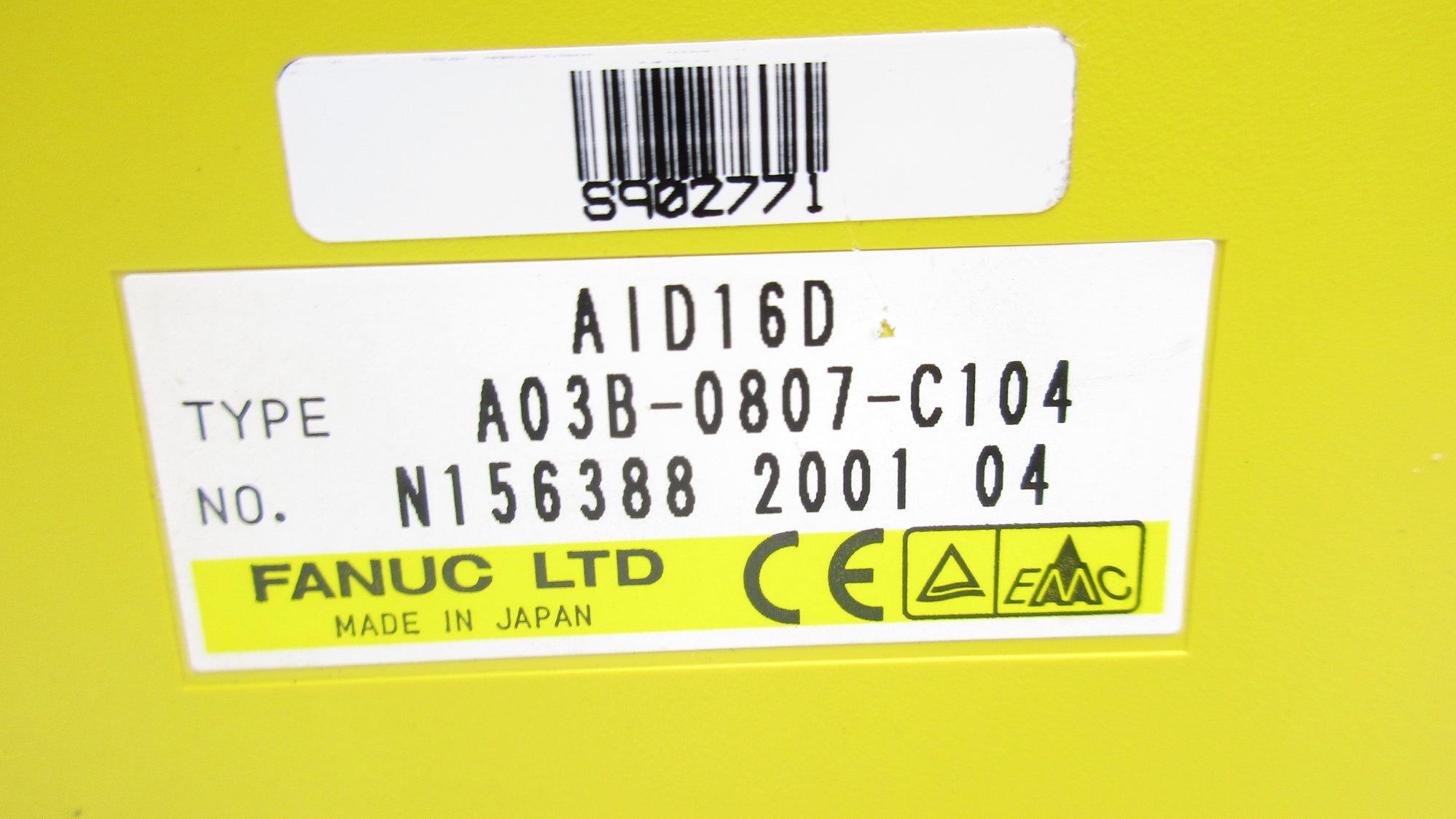 FANUC A03B-0807-C104 NSNP
