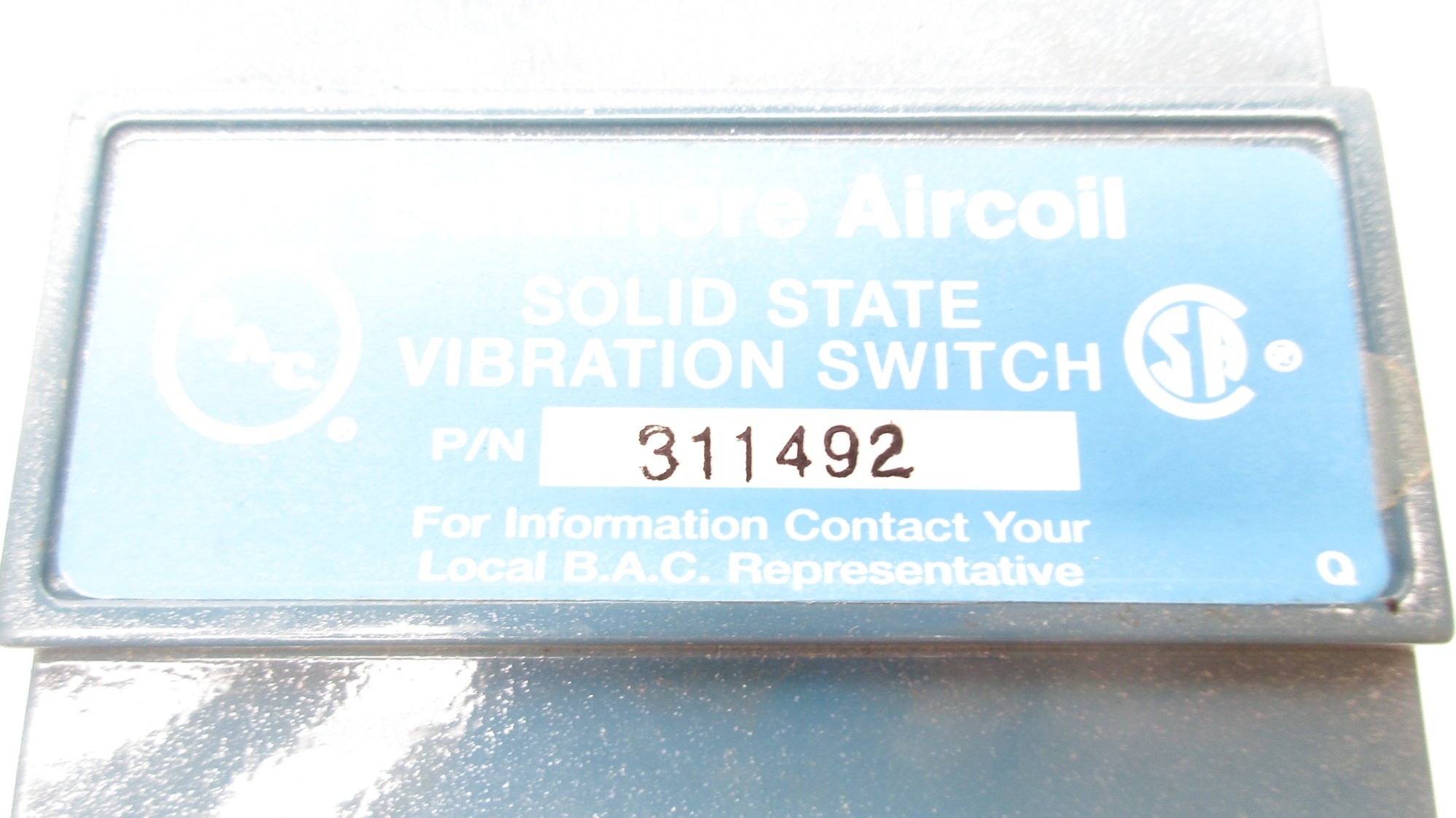 BALTIMORE AIRCOIL 311492 UNMP